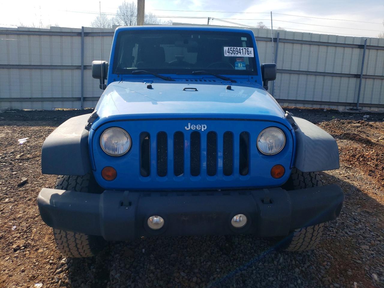 2011 Jeep Wrangler Unlimited Sport Blue vin: 1J4BA3H15BL550164