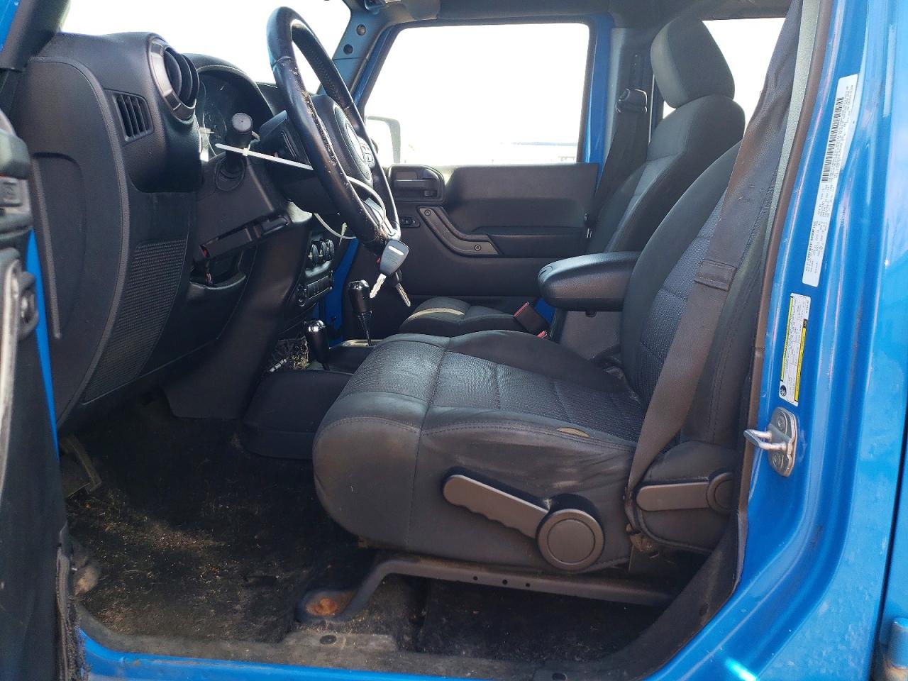 2011 Jeep Wrangler Unlimited Sport Blue vin: 1J4BA3H15BL550164