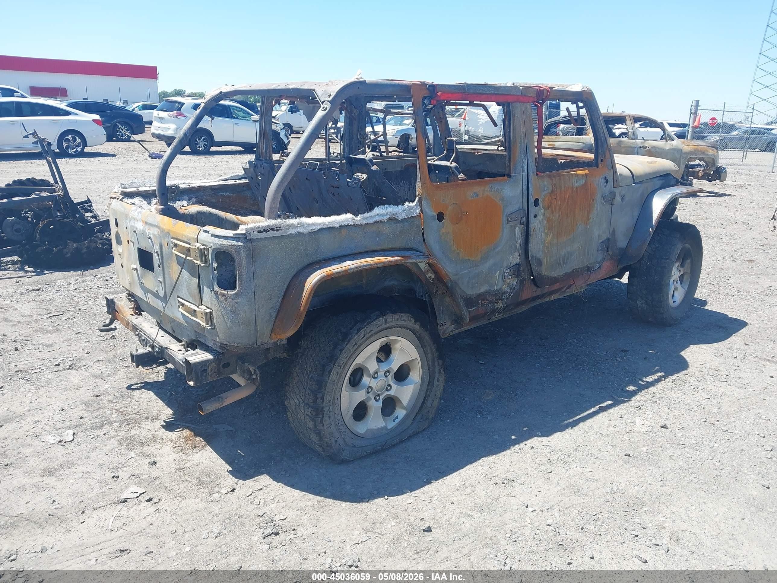 2011 Jeep Wrangler Unlimited Sport Orange vin: 1J4BA3H15BL582273