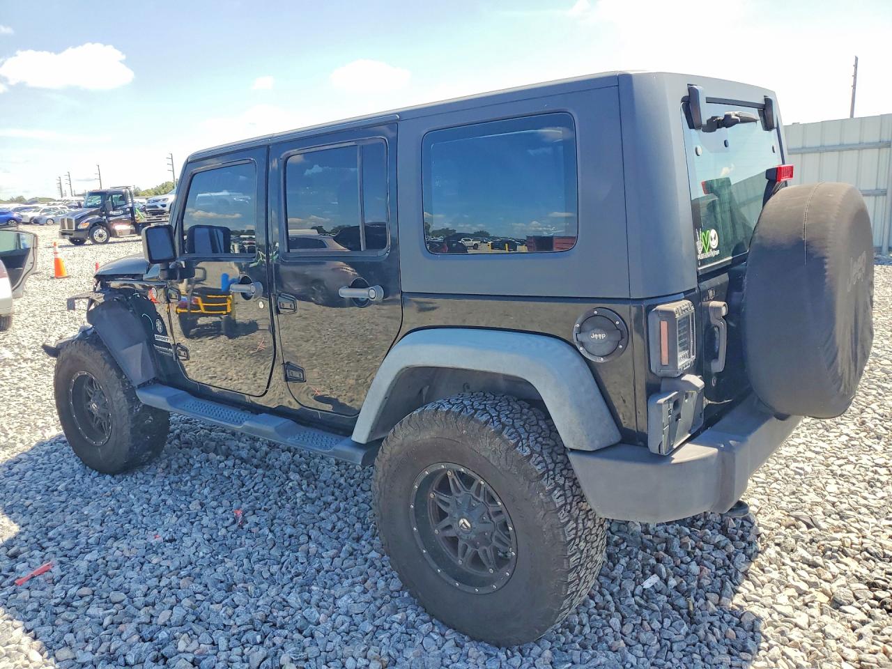 2011 Jeep Wrangler Unlimited Sport Black vin: 1J4BA3H15BL591720