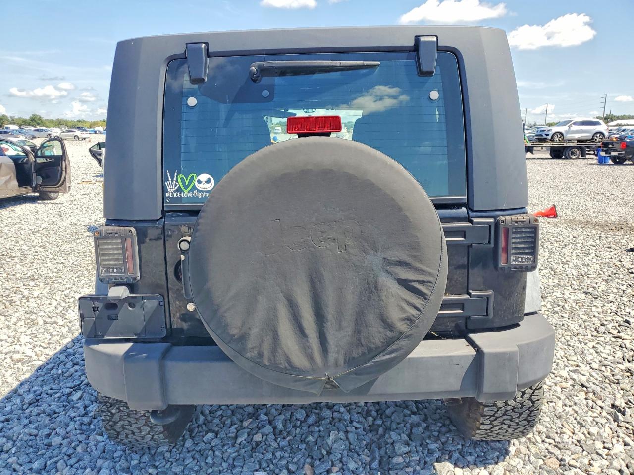 2011 Jeep Wrangler Unlimited Sport Black vin: 1J4BA3H15BL591720