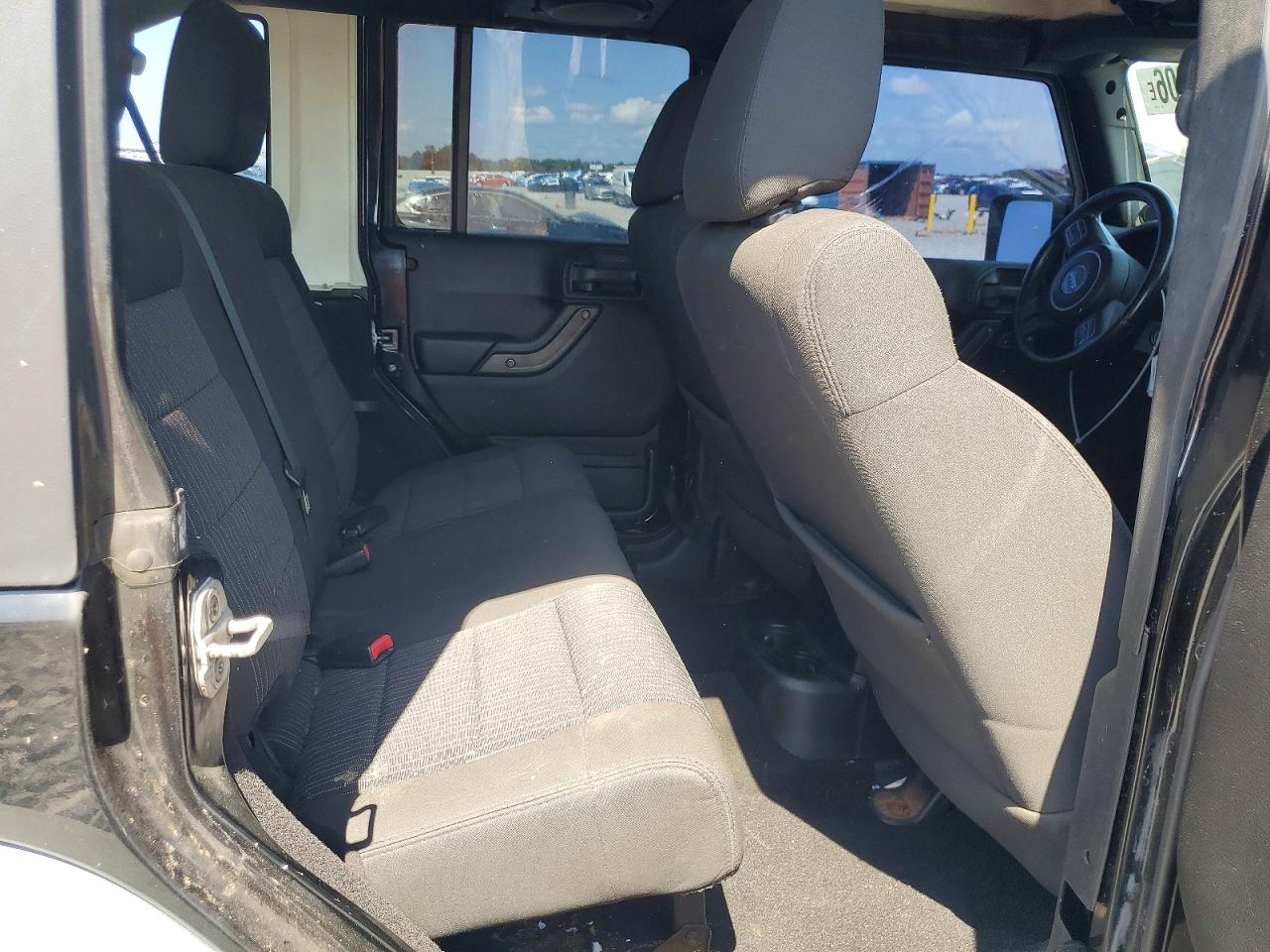 2011 Jeep Wrangler Unlimited Sport Black vin: 1J4BA3H15BL591720