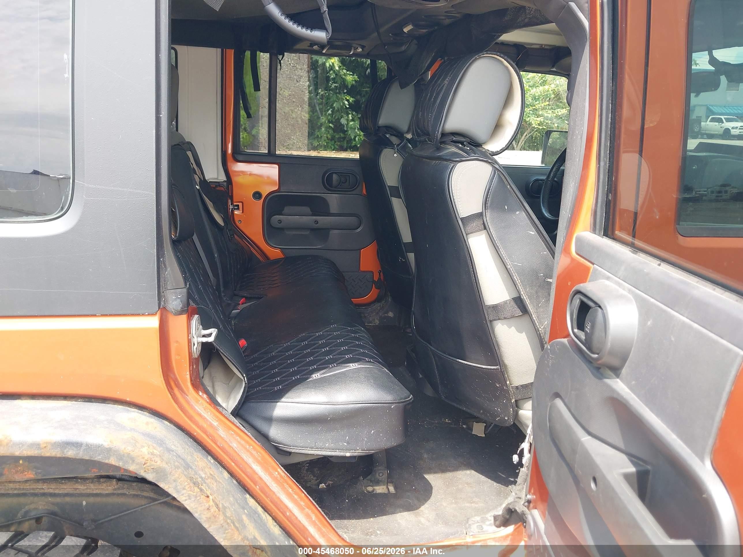 2010 Jeep Wrangler Unlimited Sport Orange vin: 1J4BA3H16AL175285