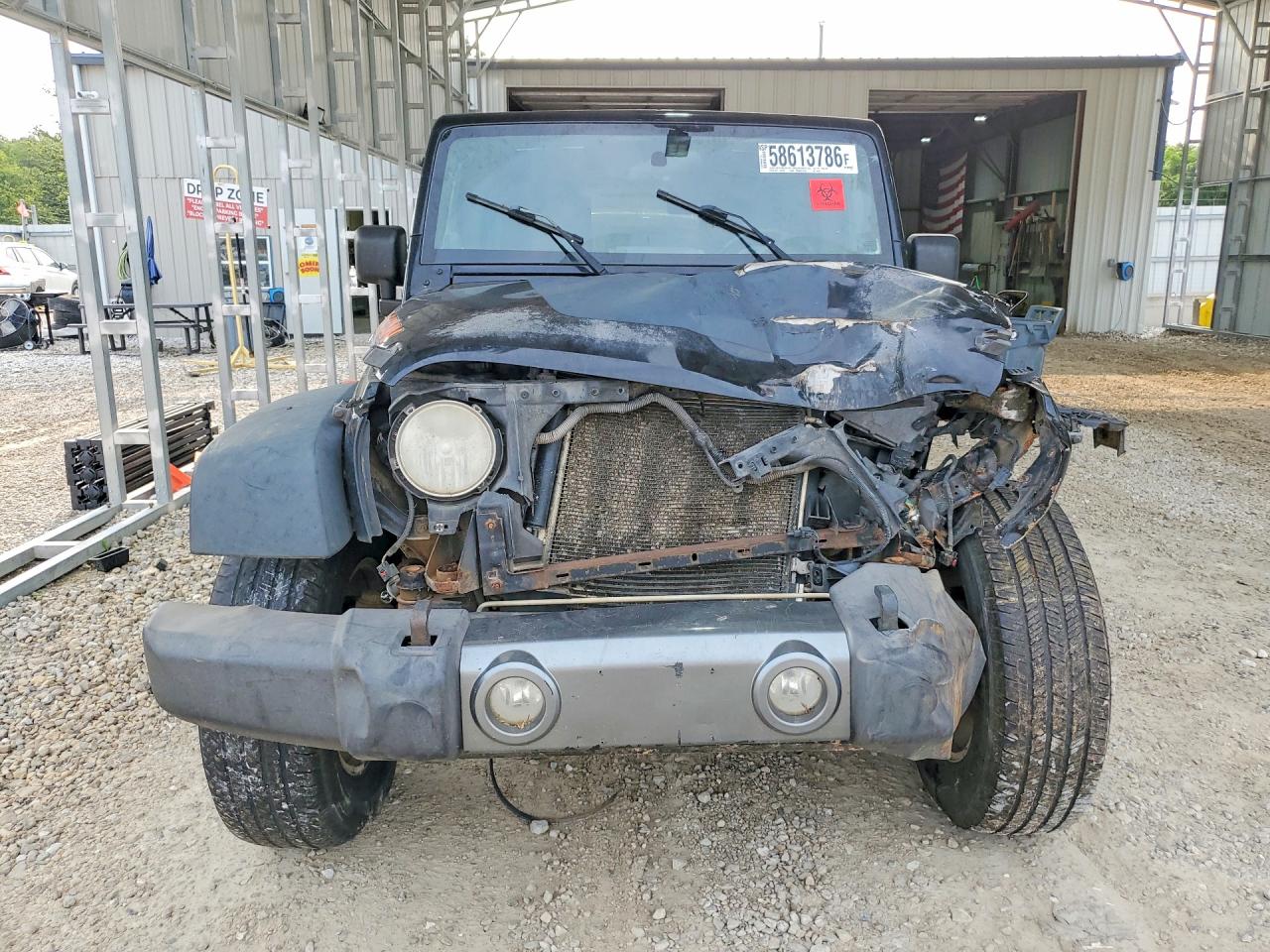 2010 Jeep Wrangler Unlimited Sport Черный vin: 1J4BA3H16AL191051