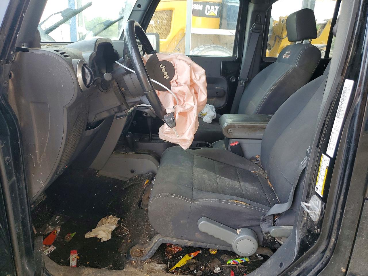 2010 Jeep Wrangler Unlimited Sport Черный vin: 1J4BA3H16AL191051