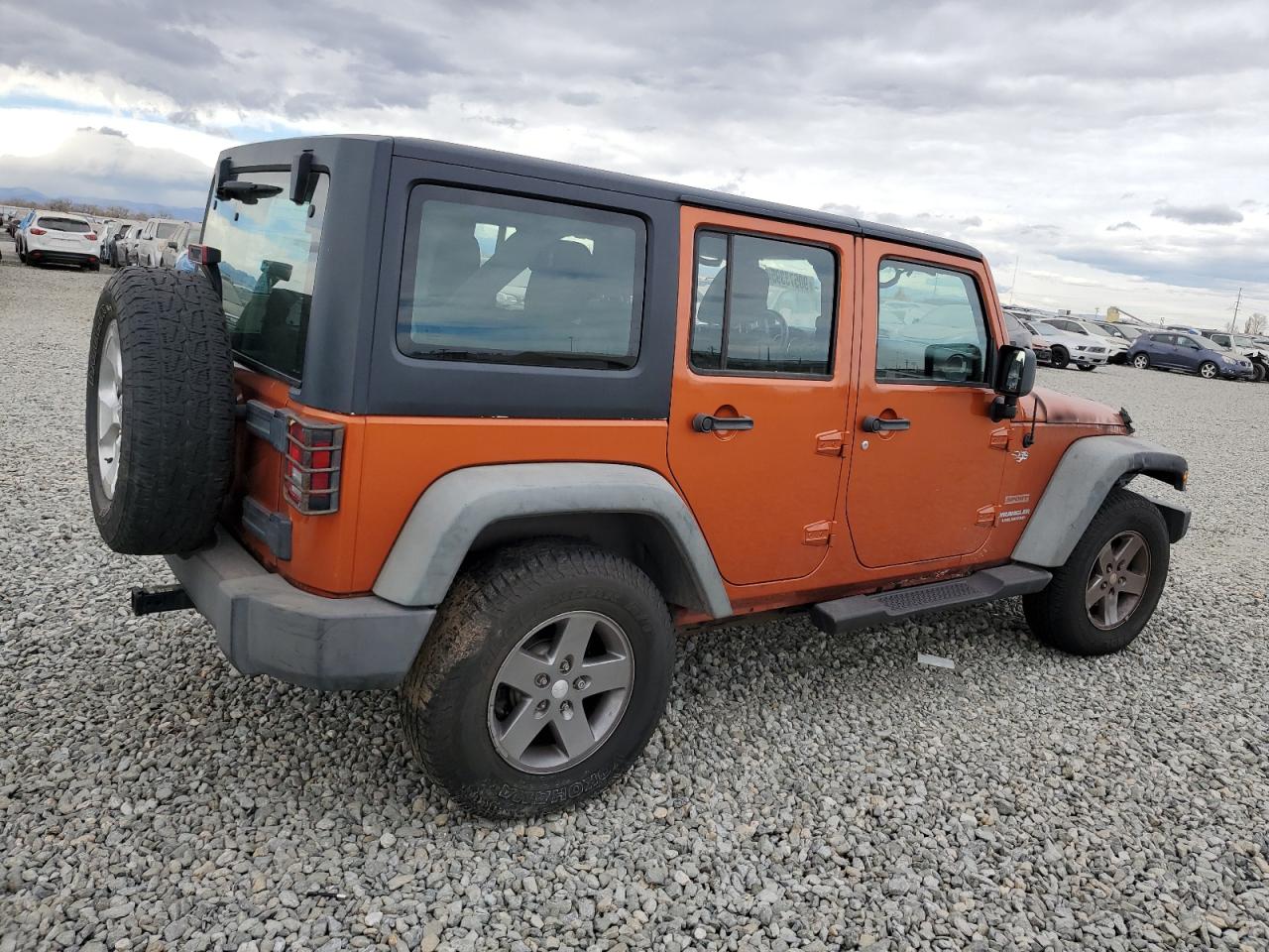 2011 Jeep Wrangler Unlimited Sport Orange vin: 1J4BA3H17BL511298