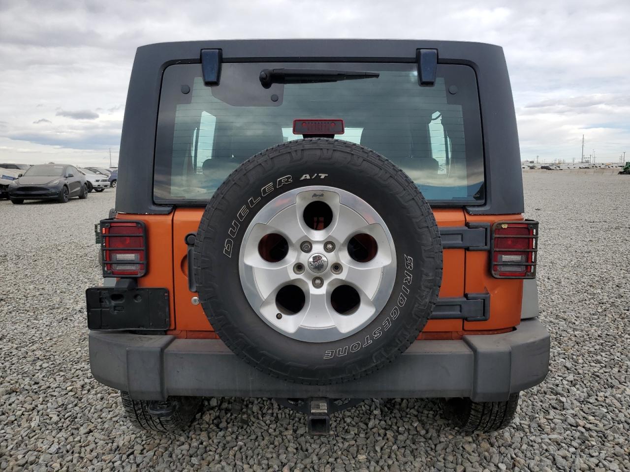 2011 Jeep Wrangler Unlimited Sport Orange vin: 1J4BA3H17BL511298