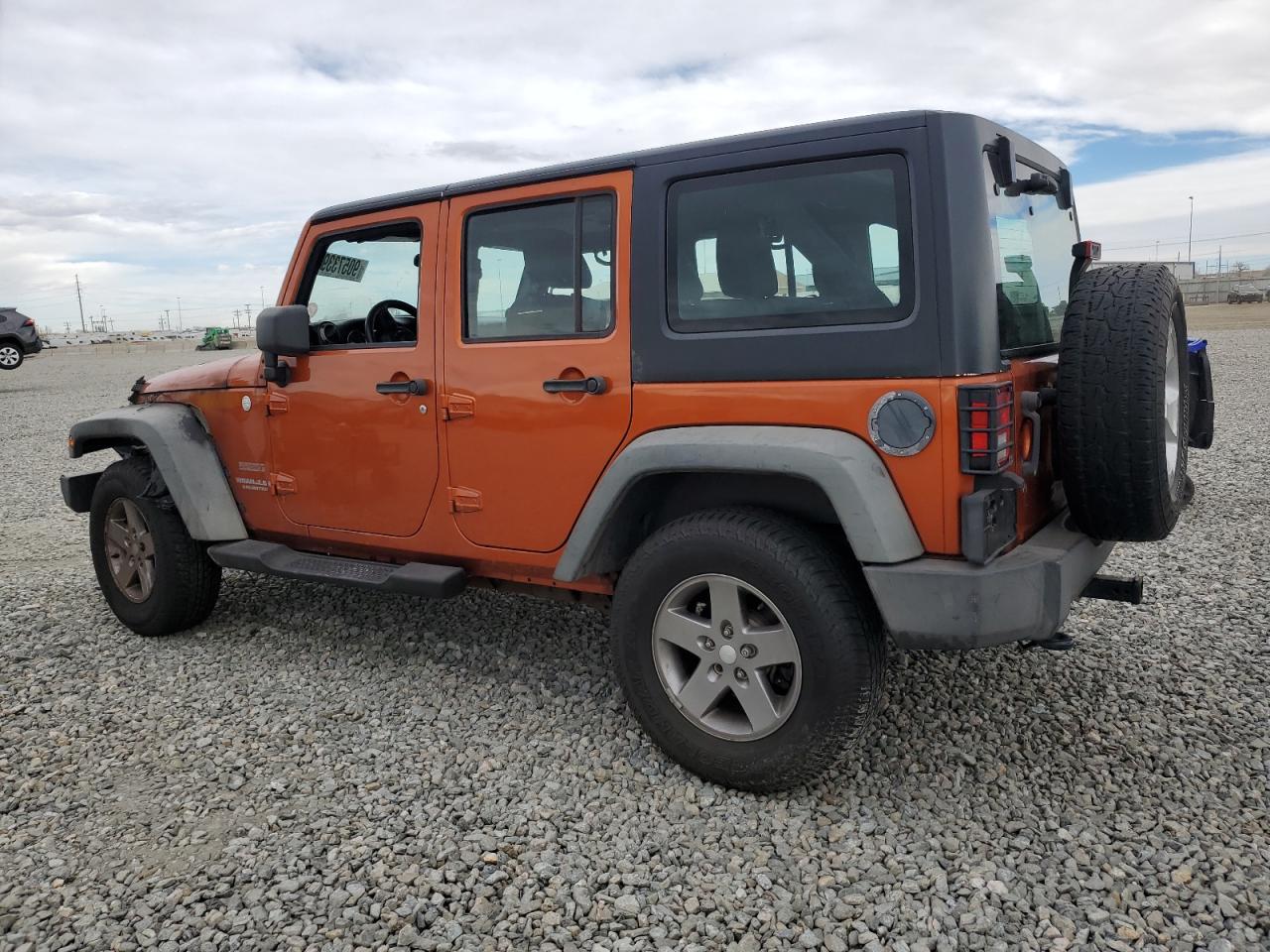 2011 Jeep Wrangler Unlimited Sport Orange vin: 1J4BA3H17BL511298