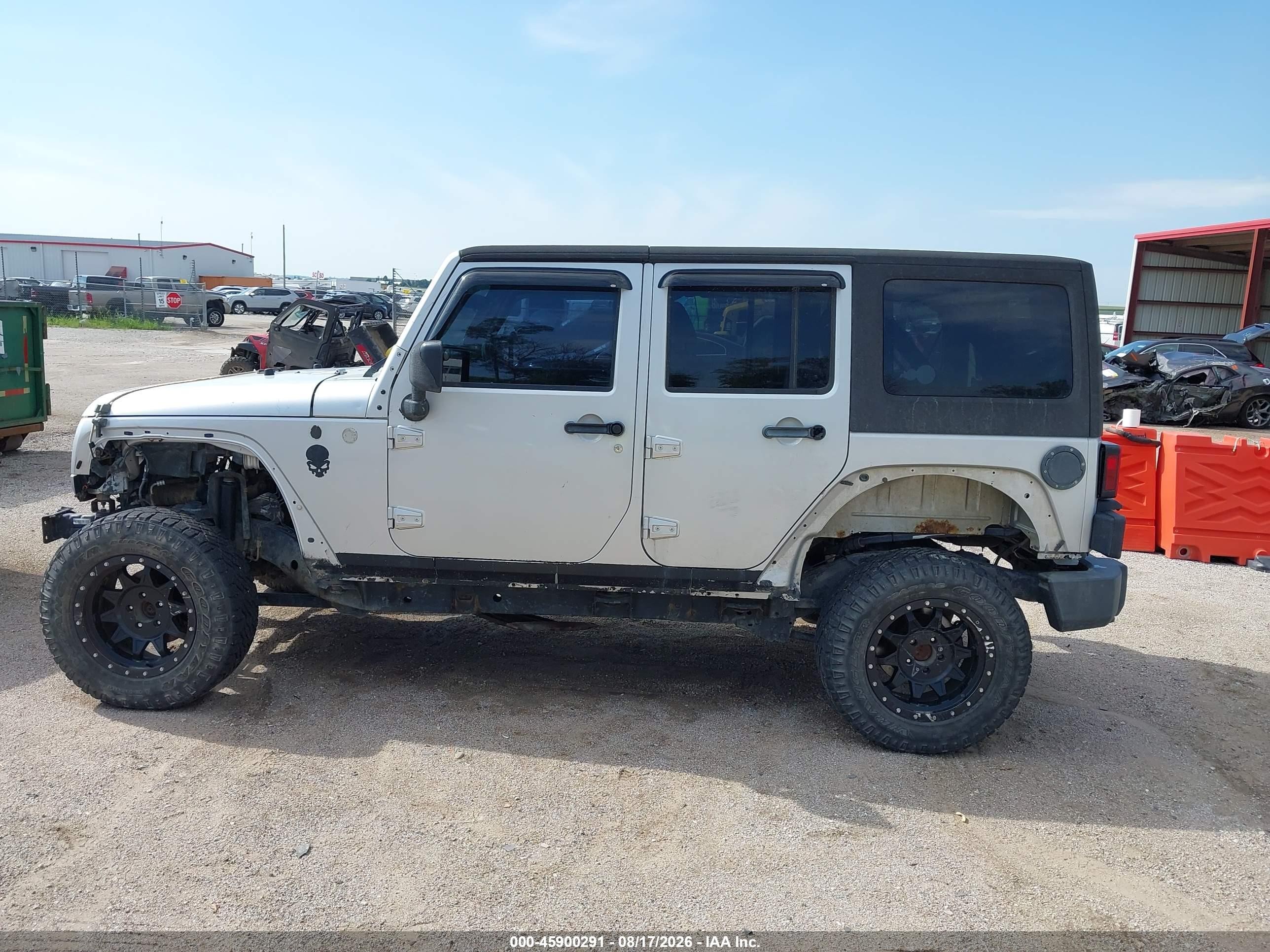 2011 Jeep Wrangler Unlimited Sport Silver vin: 1J4BA3H17BL552837