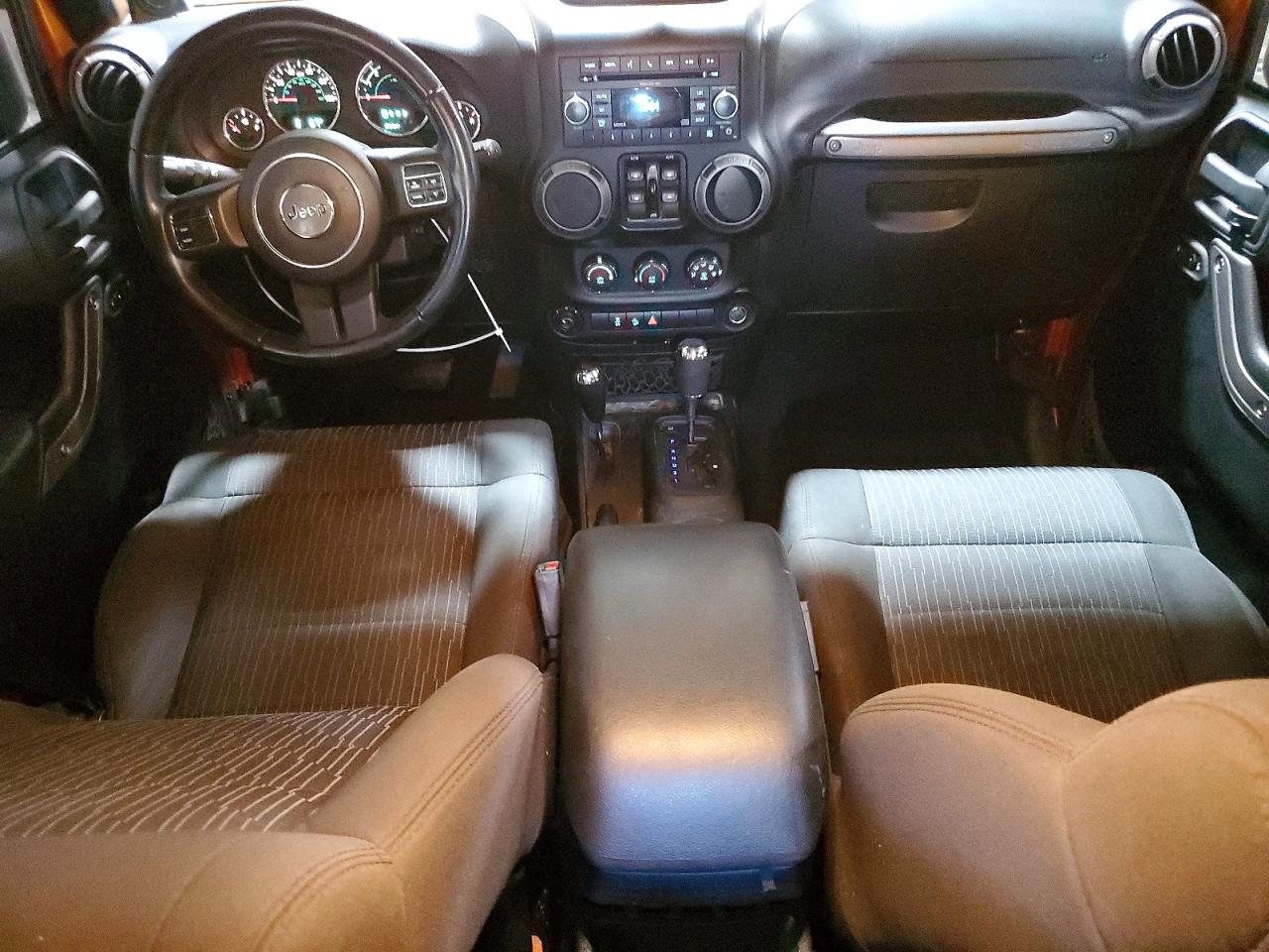 2011 Jeep Wrangler Unlimited Sport Orange vin: 1J4BA3H17BL555687