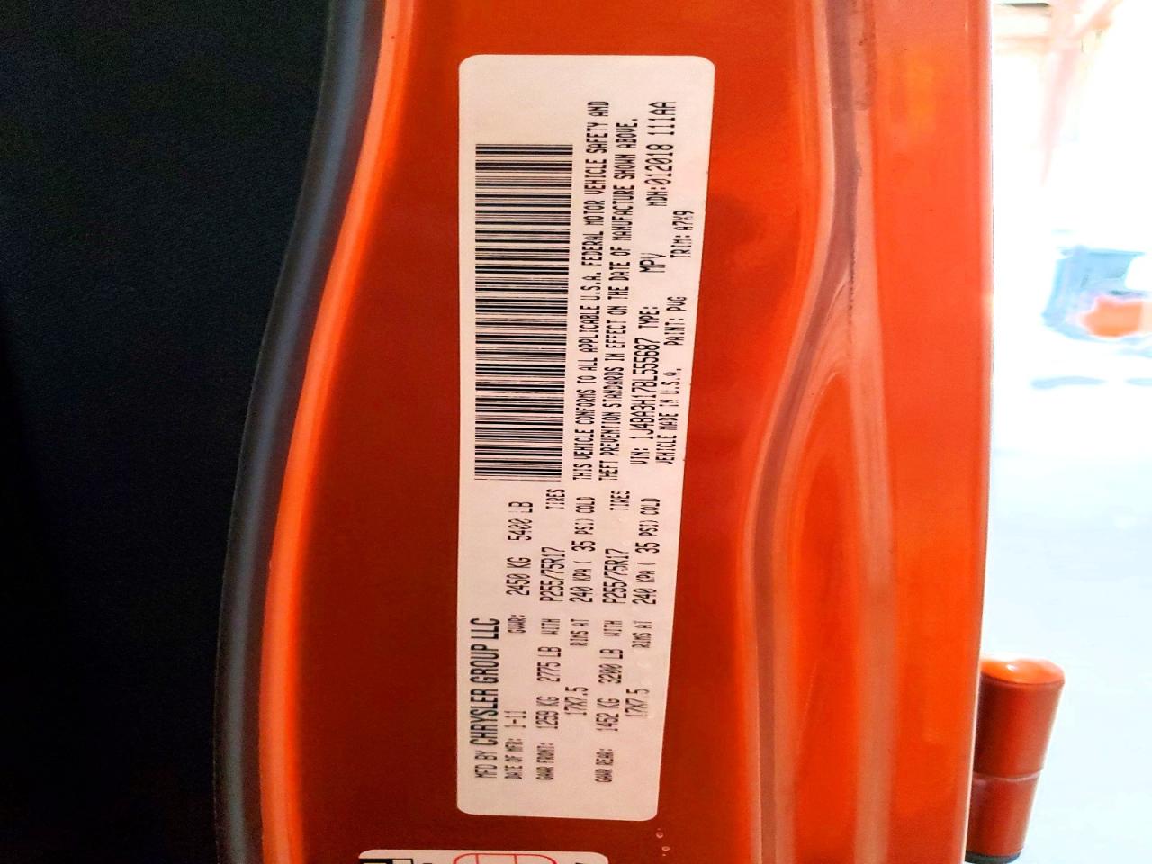 2011 Jeep Wrangler Unlimited Sport Orange vin: 1J4BA3H17BL555687