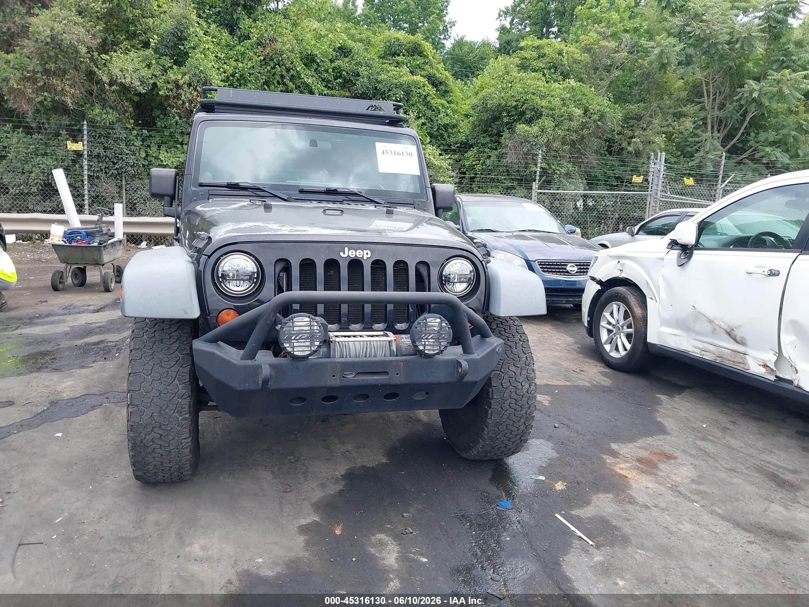 2011 Jeep Wrangler Unlimited Sport Black vin: 1J4BA3H17BL574871