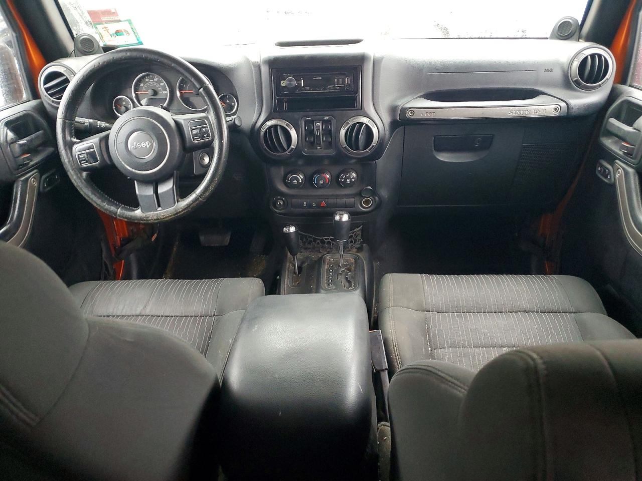 2011 Jeep Wrangler Unlimited Sport Orange vin: 1J4BA3H17BL595770