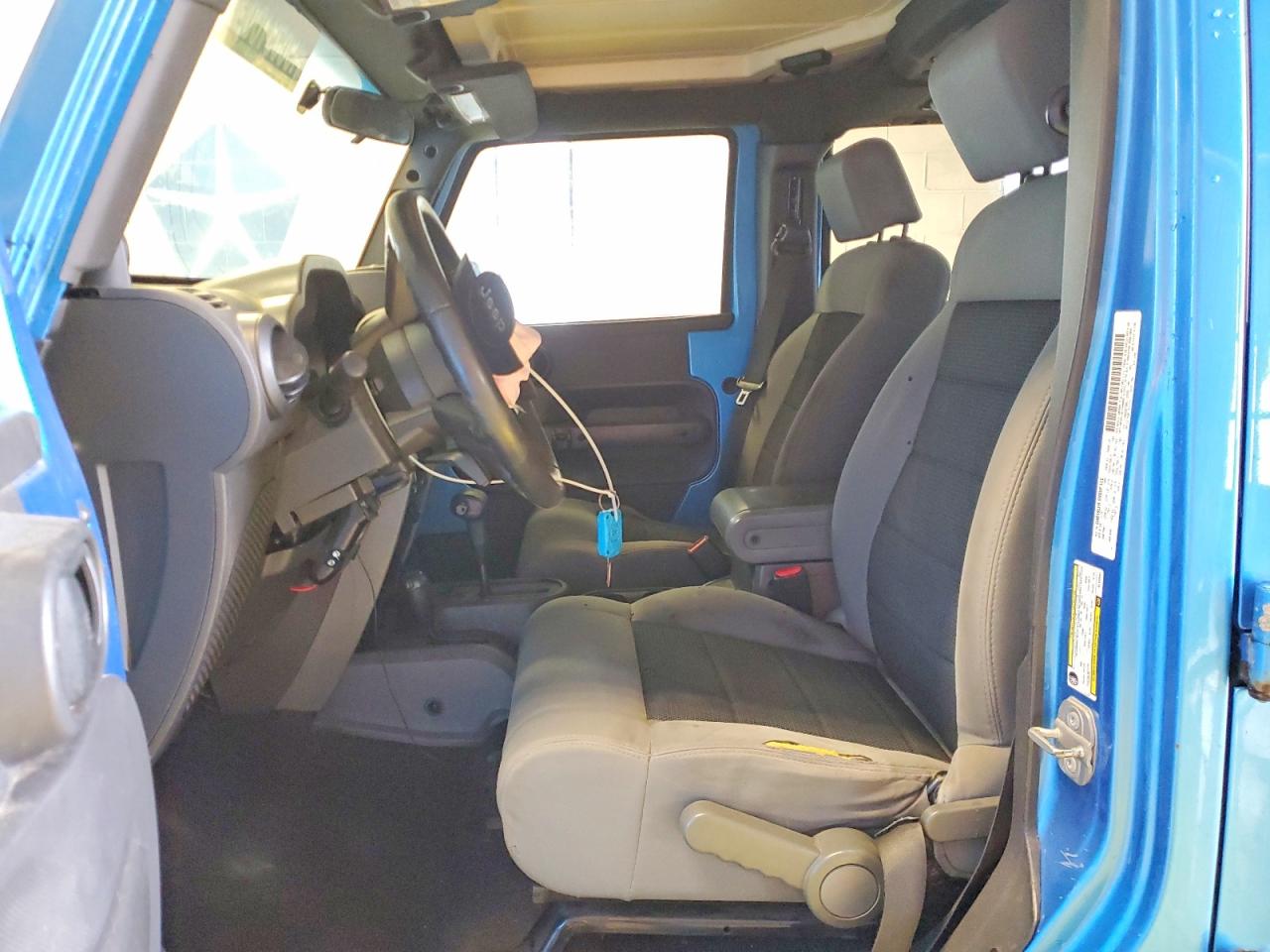 2010 Jeep Wrangler Unlimited Sport Синий vin: 1J4BA3H18AL132891