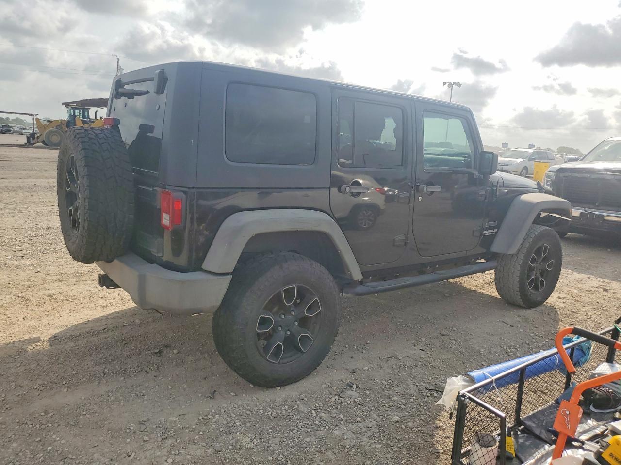 2010 Jeep Wrangler Unlimited Sport Black vin: 1J4BA3H18AL182125
