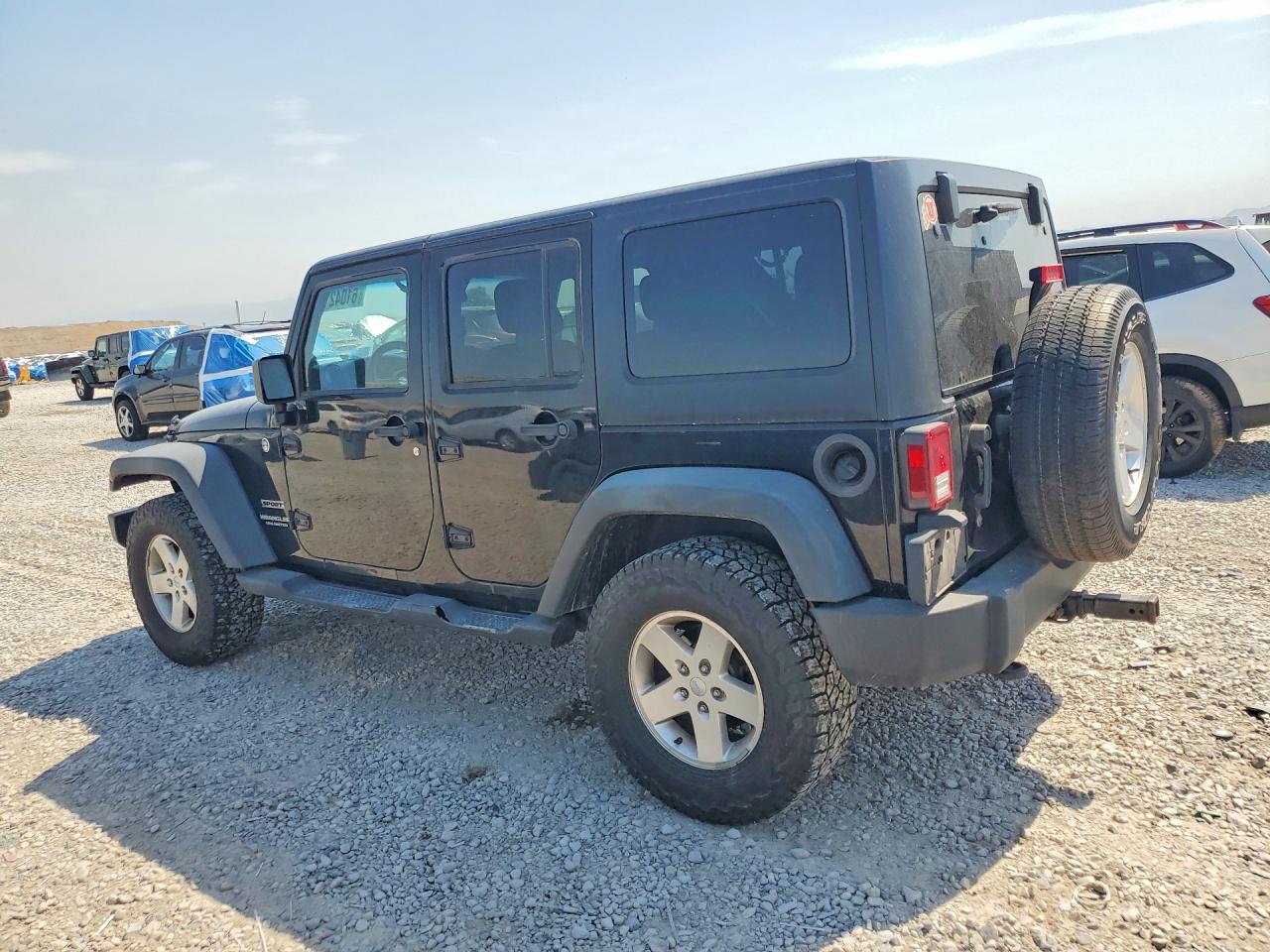 2011 Jeep Wrangler Unlimited Sport Black vin: 1J4BA3H18BL561353