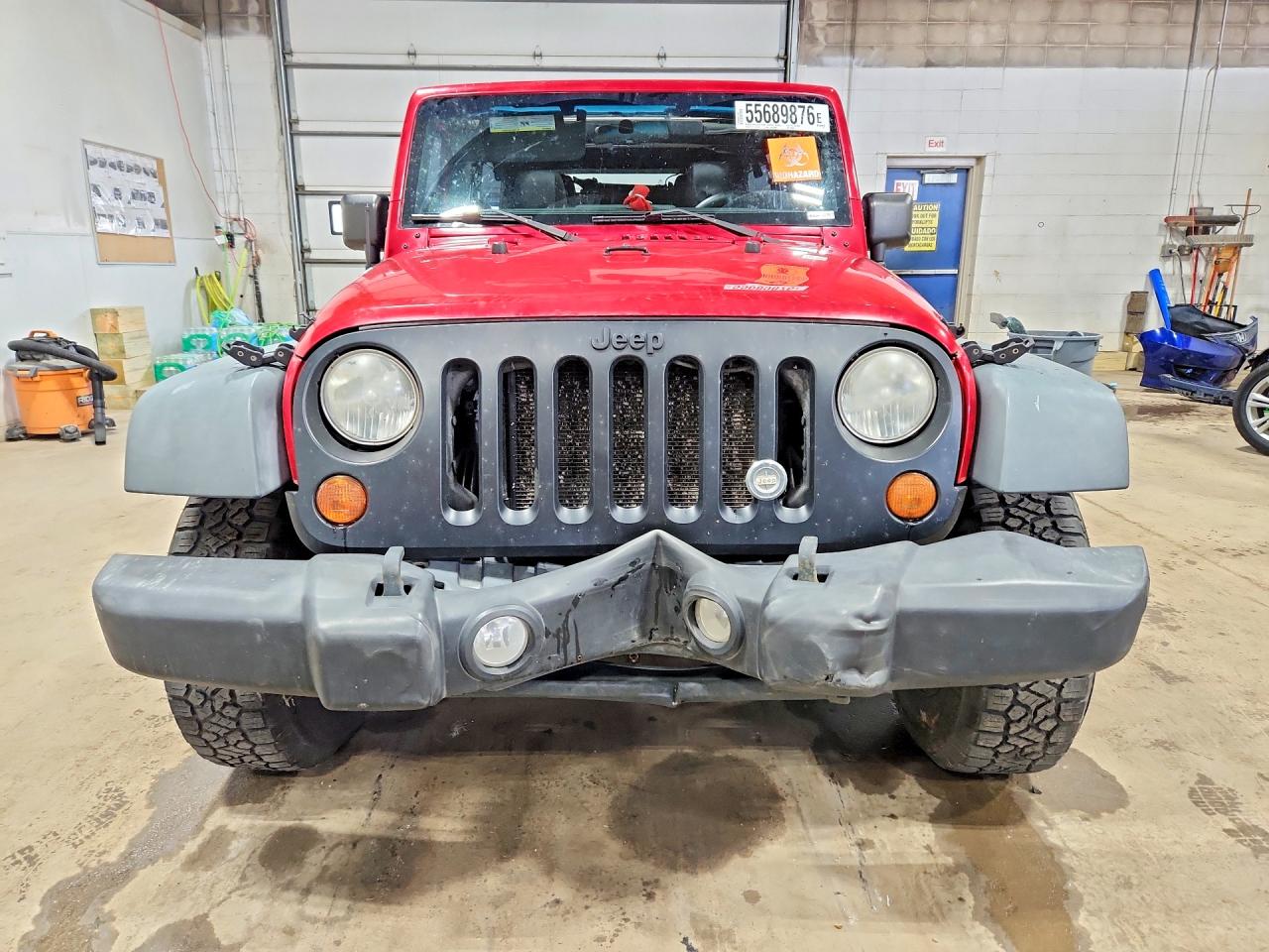 2011 Jeep Wrangler Unlimited Sport Красный vin: 1J4BA3H18BL579089