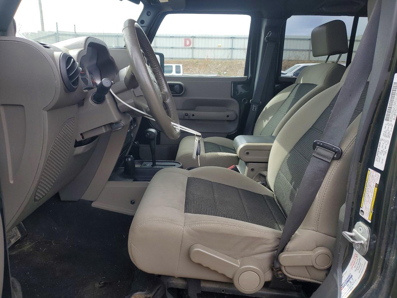 2010 Jeep Wrangler Unlimited Sport Green vin: 1J4BA3H19AL151191