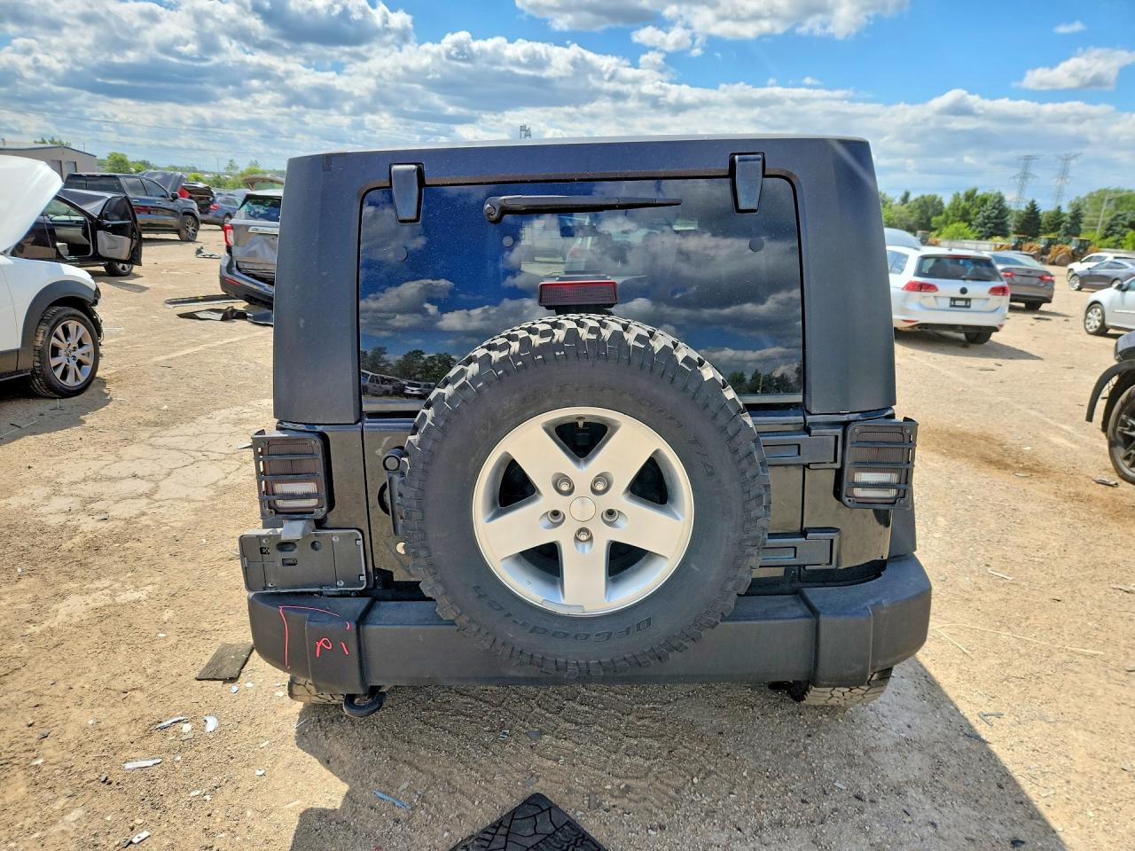 2010 Jeep Wrangler Unlimited Sport Black vin: 1J4BA3H19AL160862