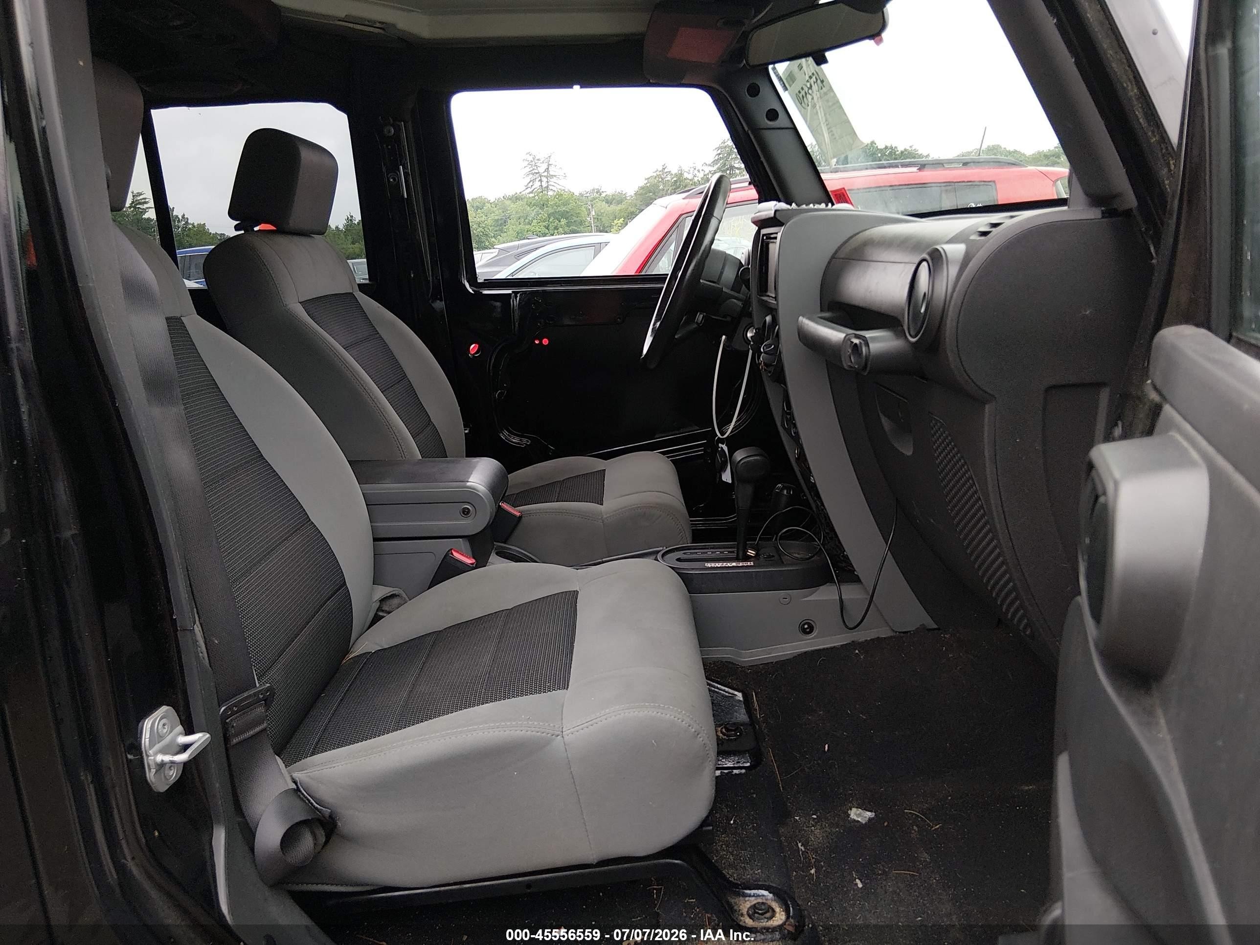 2010 Jeep Wrangler Unlimited Sport Black vin: 1J4BA3H19AL161431