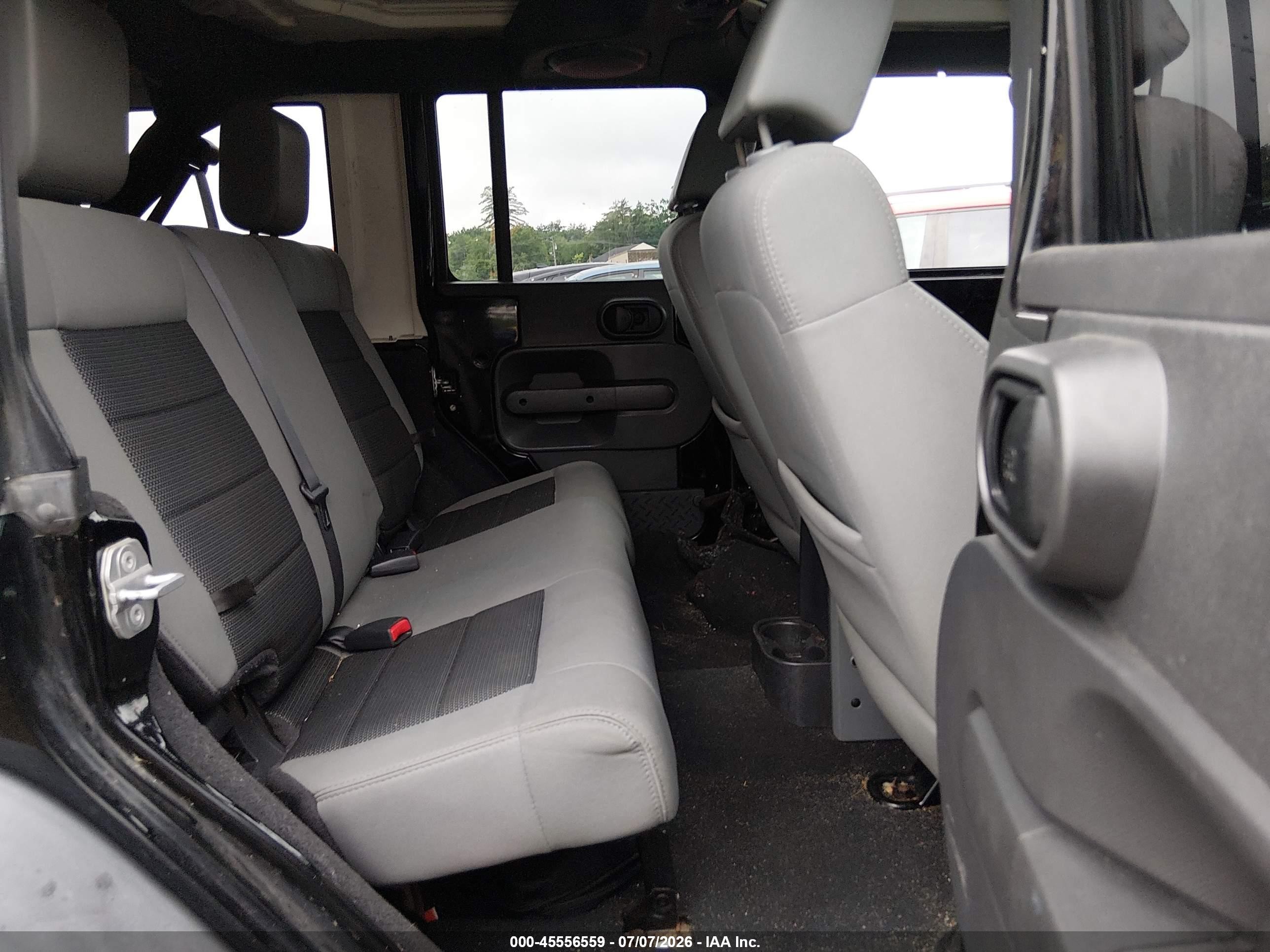 2010 Jeep Wrangler Unlimited Sport Black vin: 1J4BA3H19AL161431