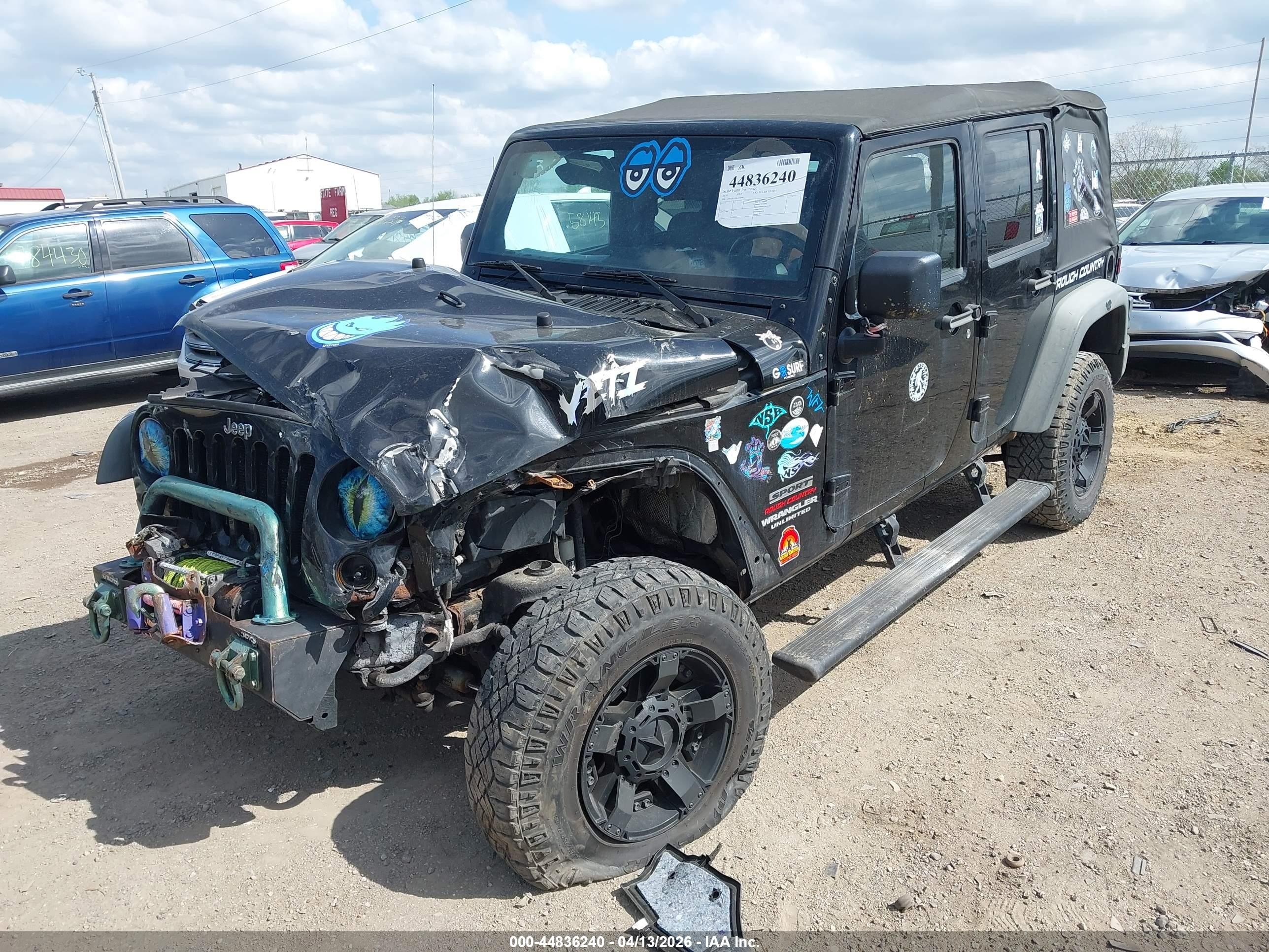 2010 Jeep Wrangler Unlimited Sport Black vin: 1J4BA3H19AL175846