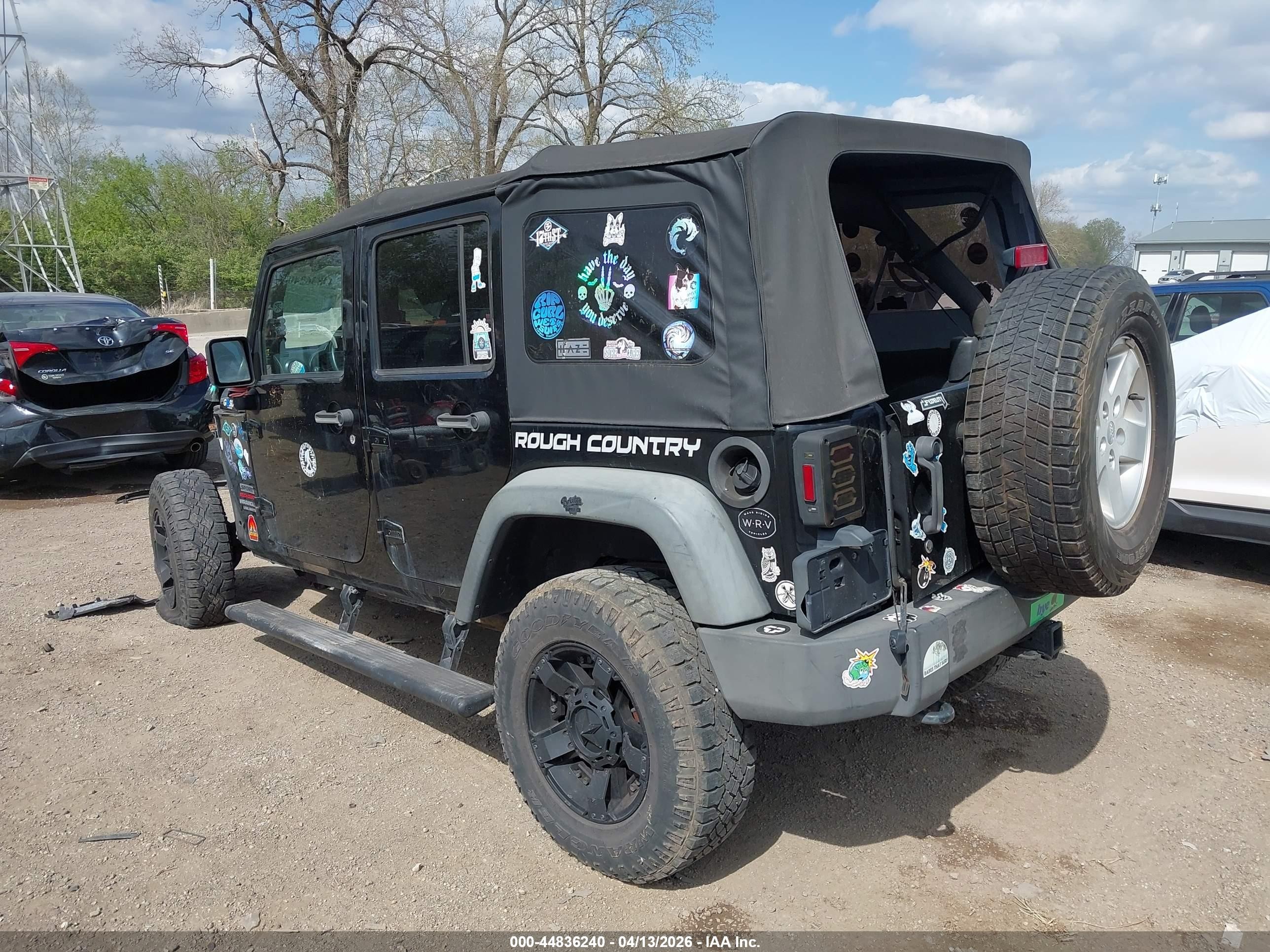 2010 Jeep Wrangler Unlimited Sport Black vin: 1J4BA3H19AL175846