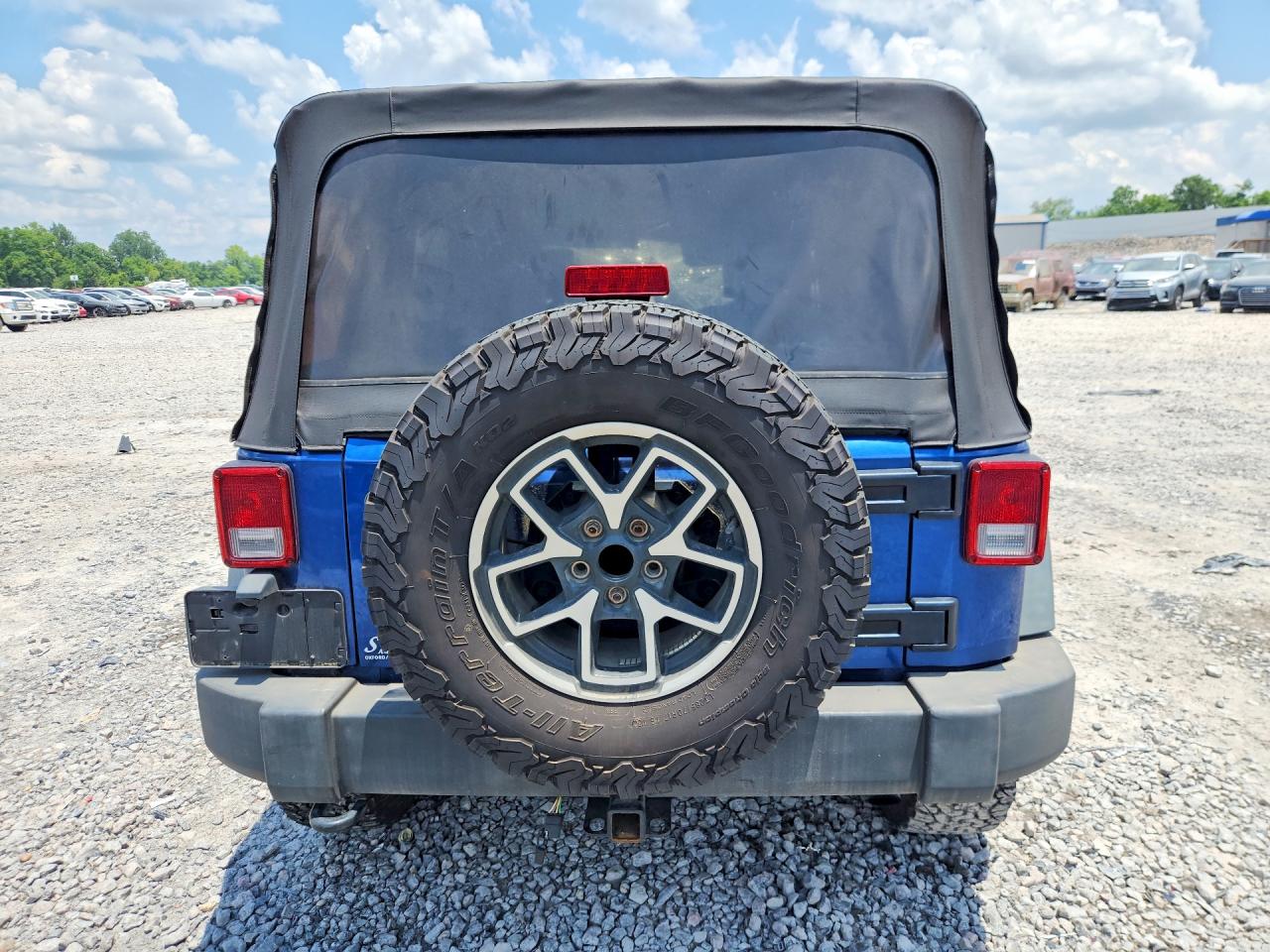 2010 Jeep Wrangler Unlimited Sport Синий vin: 1J4BA3H1XAL184944