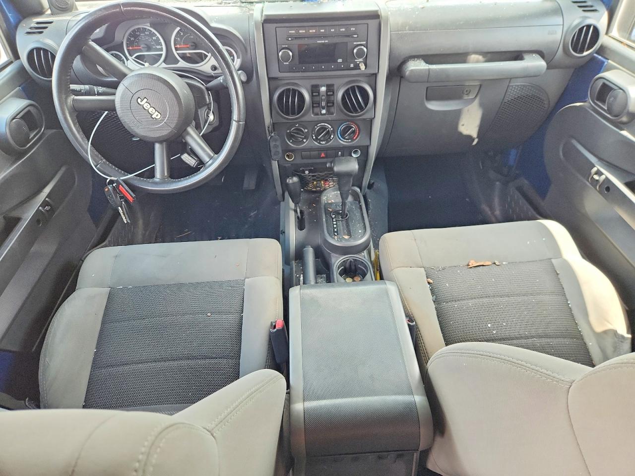 2010 Jeep Wrangler Unlimited Sport Синий vin: 1J4BA3H1XAL184944