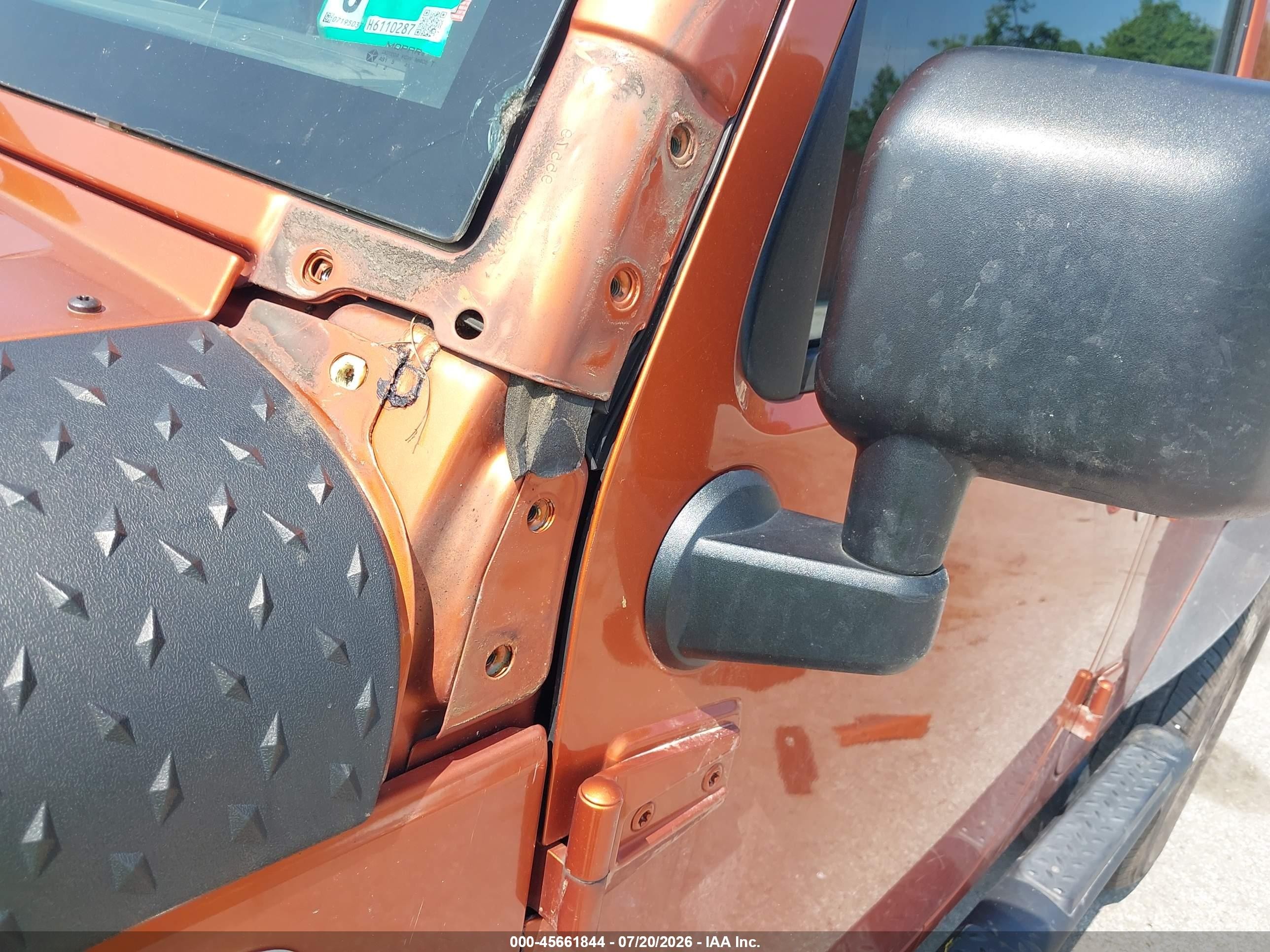 2011 Jeep Wrangler Unlimited Sport Orange vin: 1J4BA3H1XBL581250