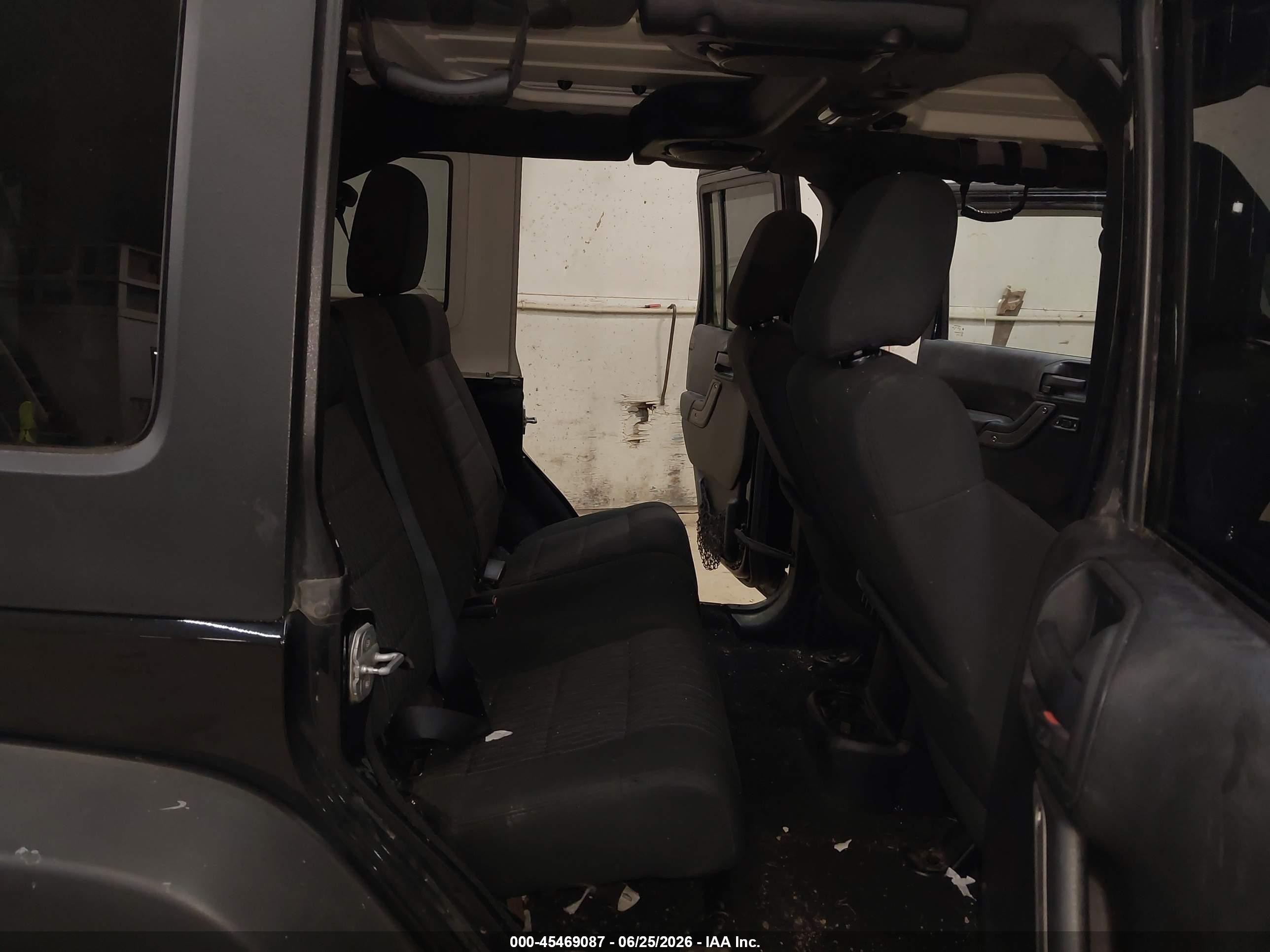 2011 Jeep Wrangler Unlimited Sport Black vin: 1J4BA3H1XBL627546
