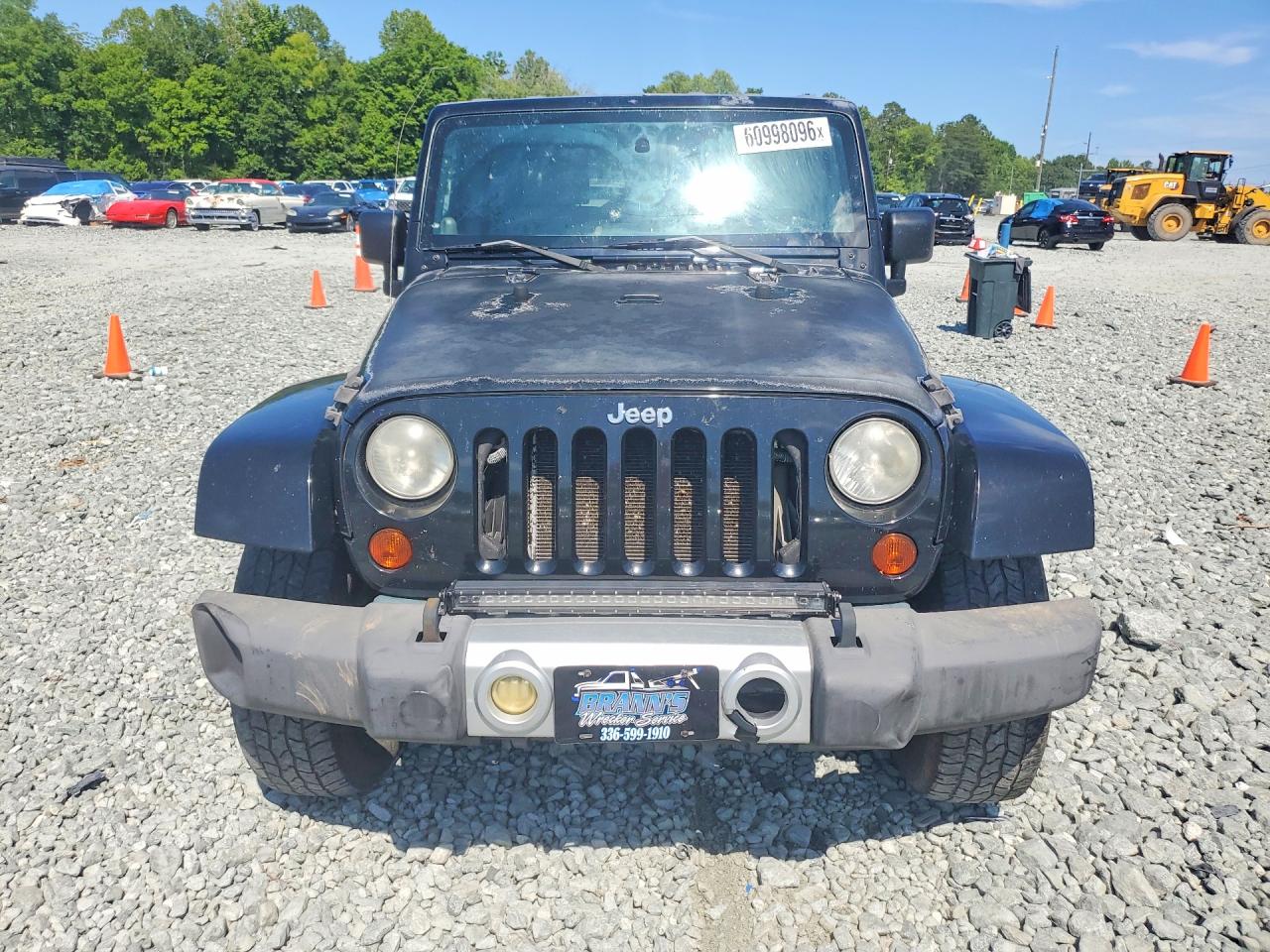2010 Jeep Wrangler Unlimited Sahara Black vin: 1J4BA5H12AL140030