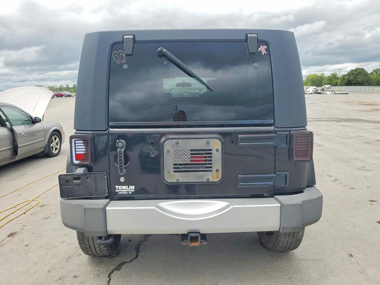 2010 Jeep Wrangler Unlimited Sahara Black vin: 1J4BA5H13AL123480
