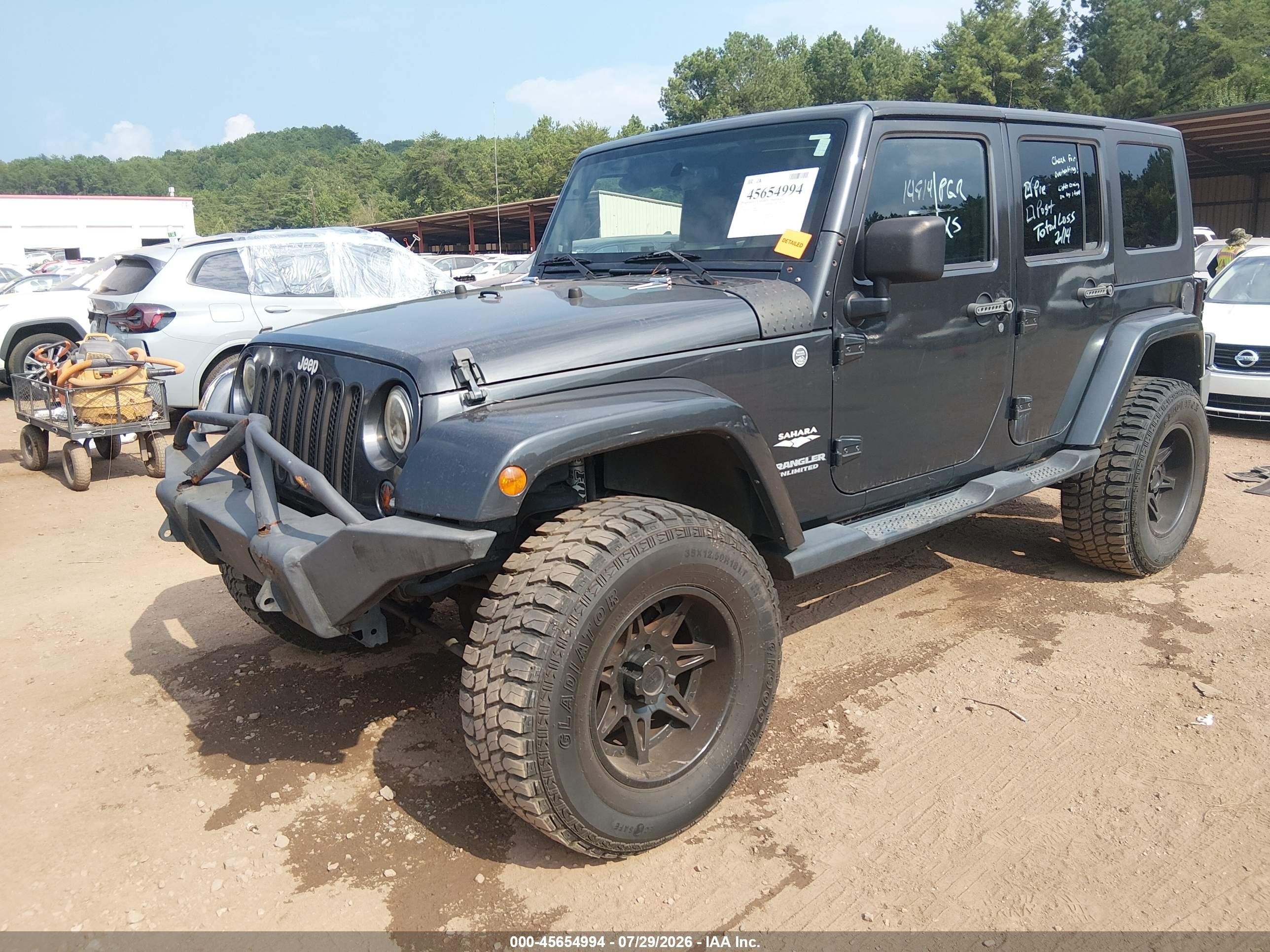 2010 Jeep Wrangler Unlimited Sahara Black vin: 1J4BA5H13AL139890