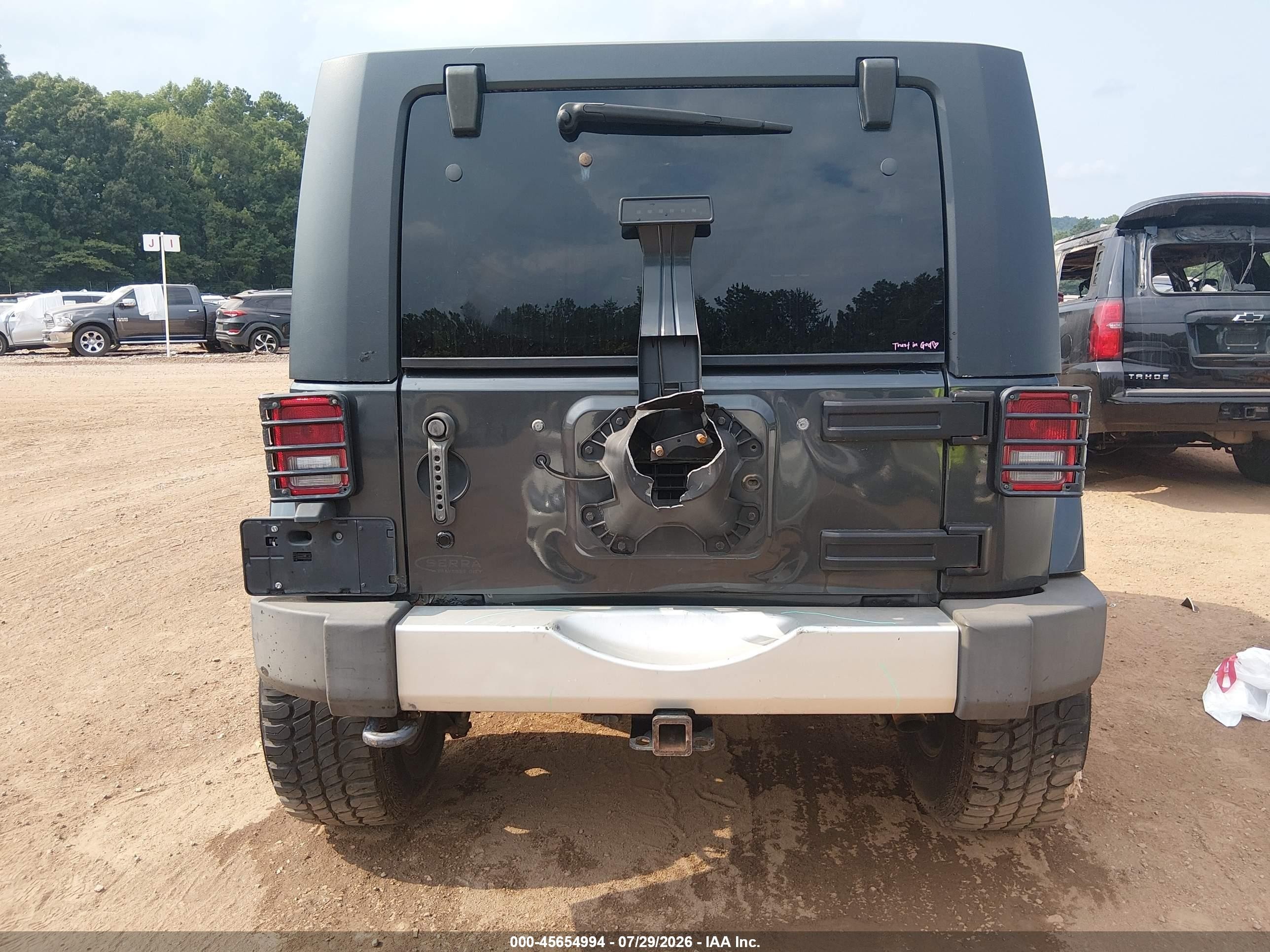 2010 Jeep Wrangler Unlimited Sahara Black vin: 1J4BA5H13AL139890