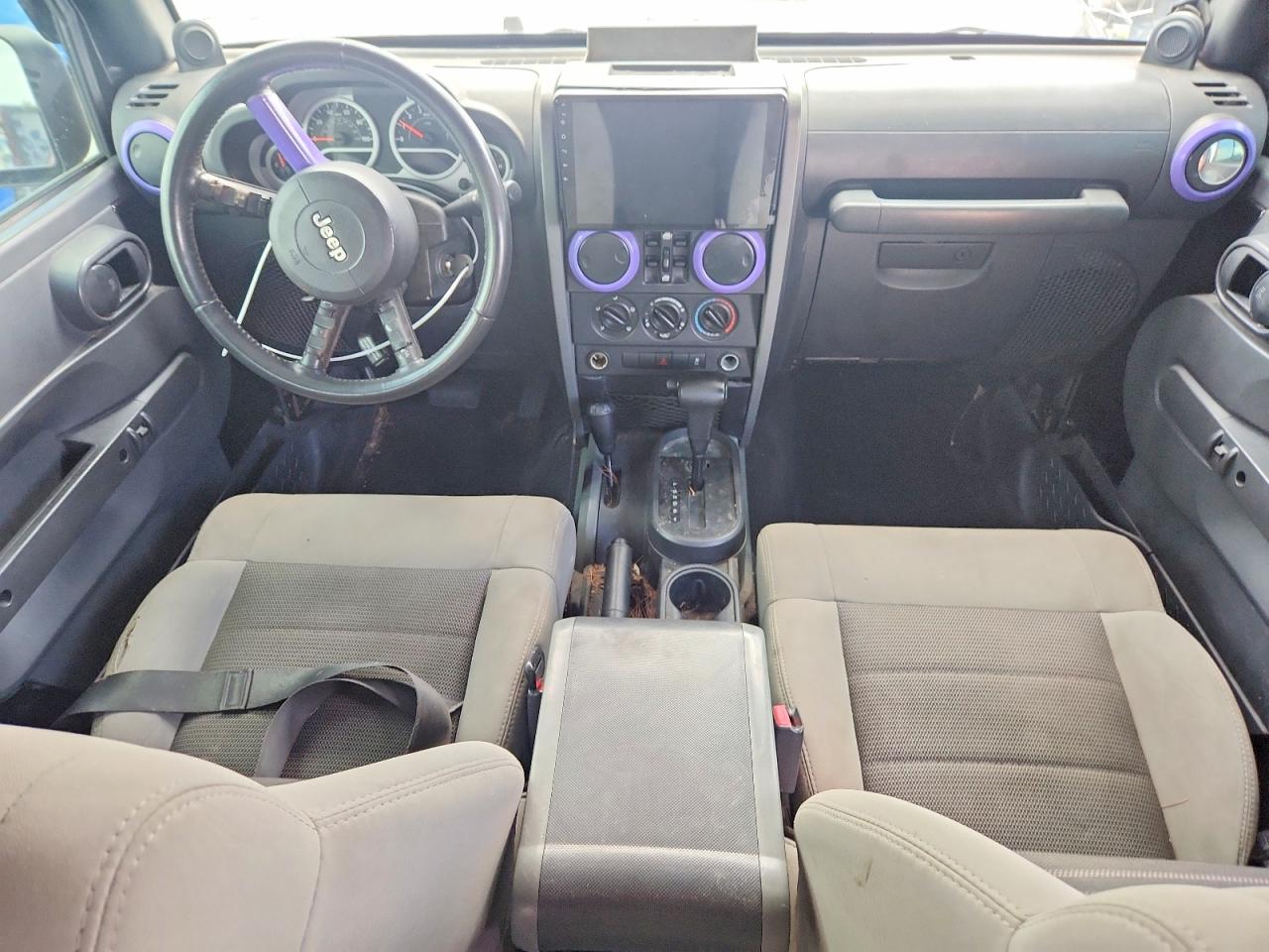 2010 Jeep Wrangler Unlimited Sahara Черный vin: 1J4BA5H13AL224650