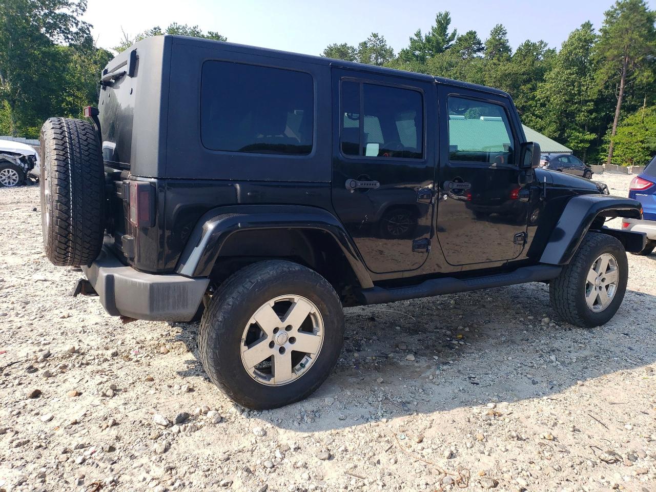 2010 Jeep Wrangler Unlimited Black vin: 1J4BA5H15AL101996