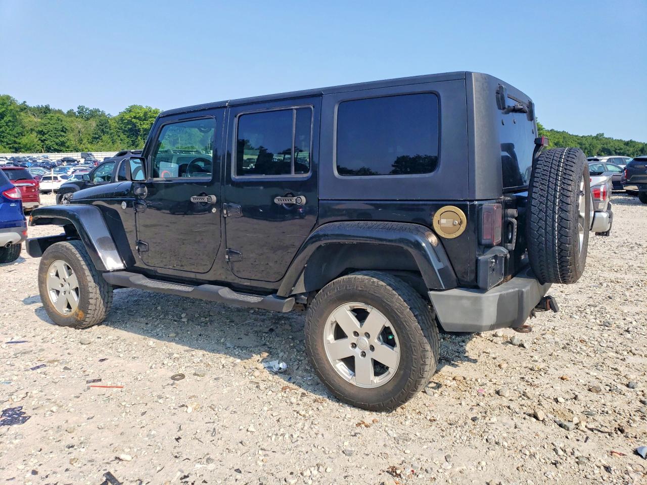 2010 Jeep Wrangler Unlimited Black vin: 1J4BA5H15AL101996