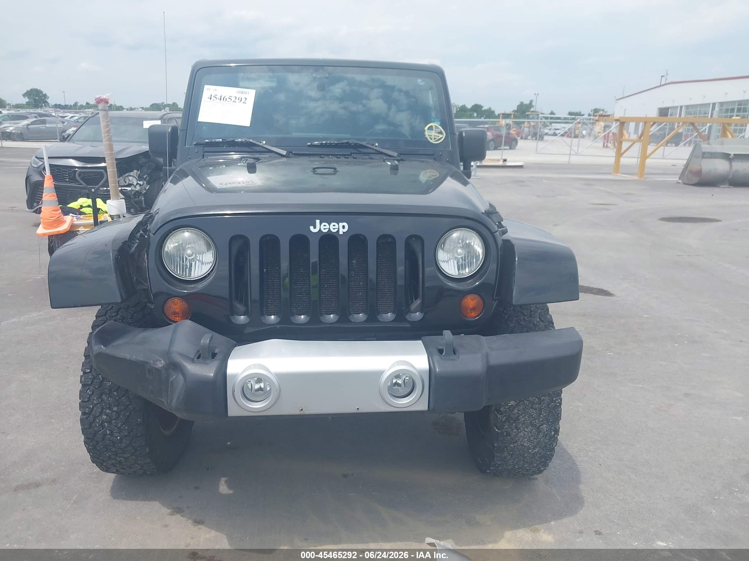 2011 Jeep Wrangler Unlimited Sahara Black vin: 1J4BA5H15BL559782