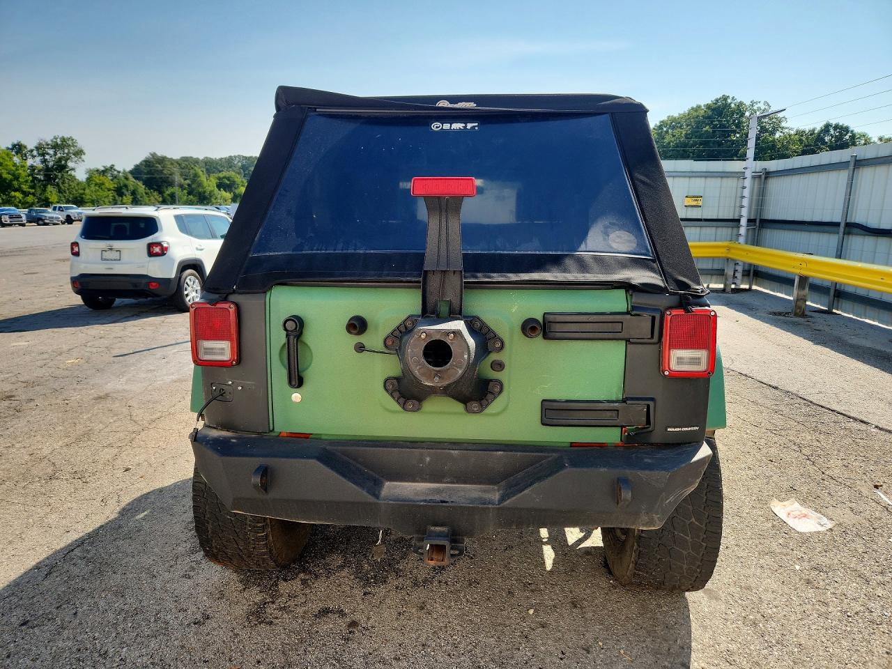 2010 Jeep Wrangler Unlimited Sahara Green vin: 1J4BA5H16AL180658