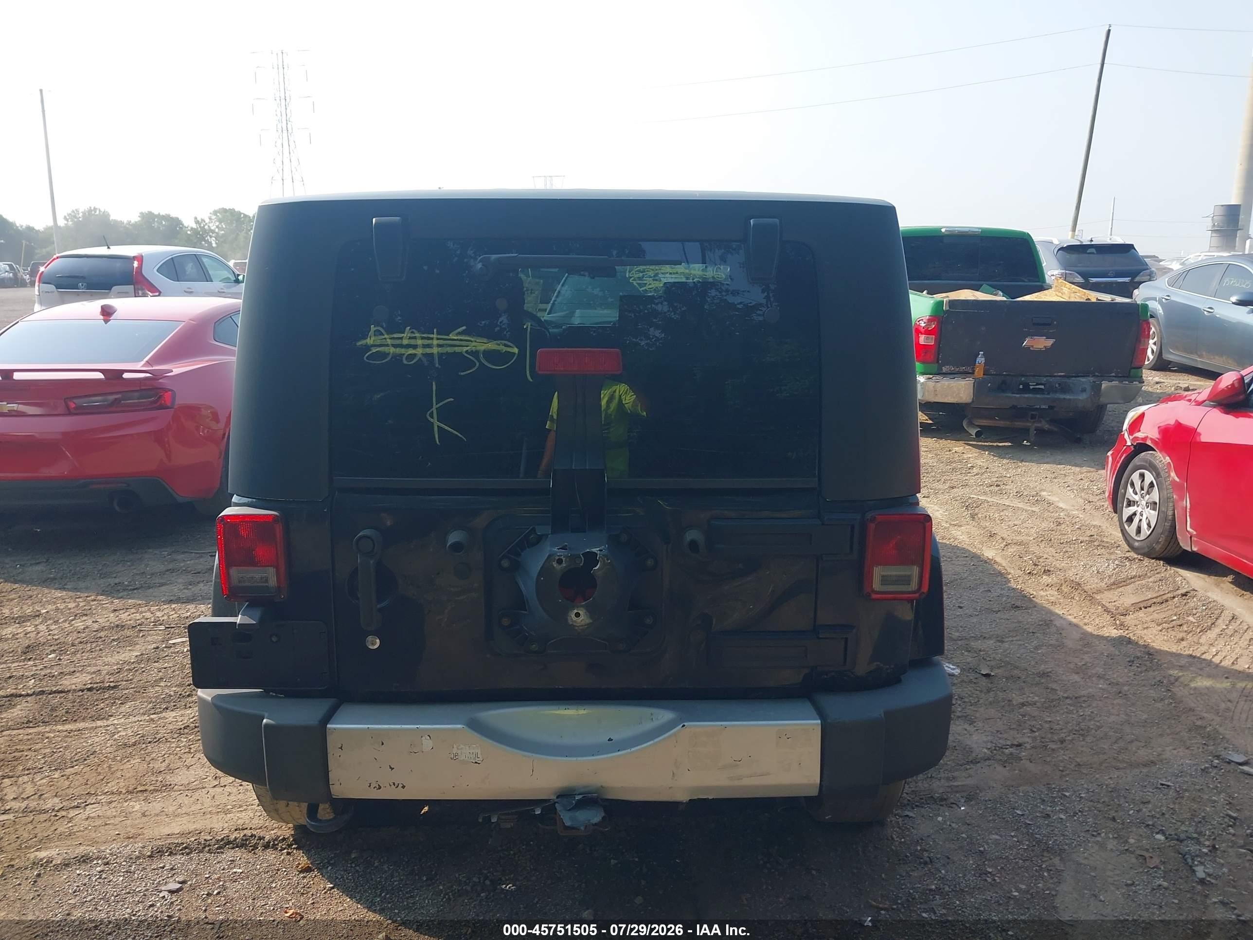 2010 Jeep Wrangler Unlimited Sahara Black vin: 1J4BA5H17AL221301