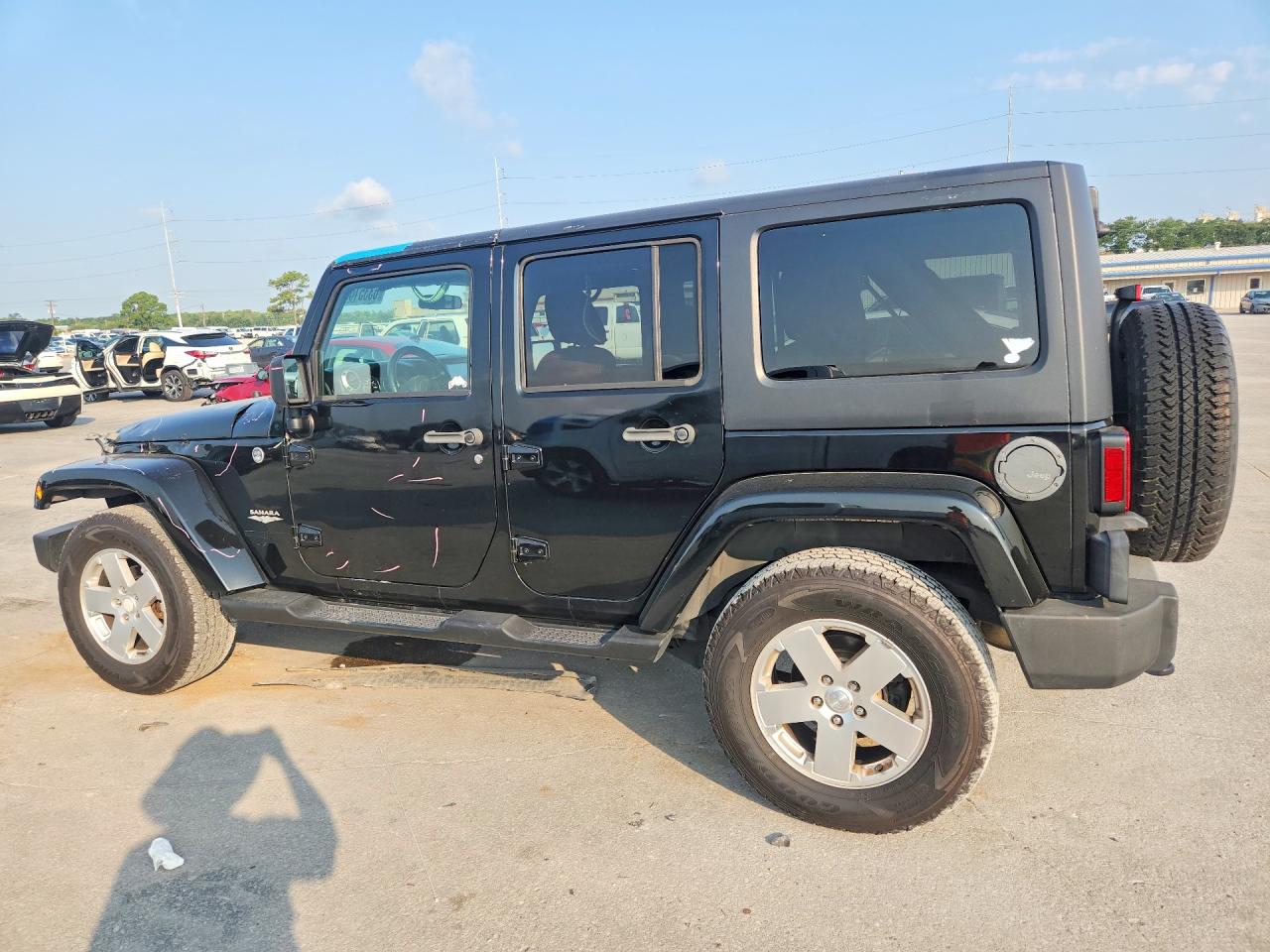 2011 Jeep Wrangler Unlimited Sahara Black vin: 1J4BA5H17BL533362
