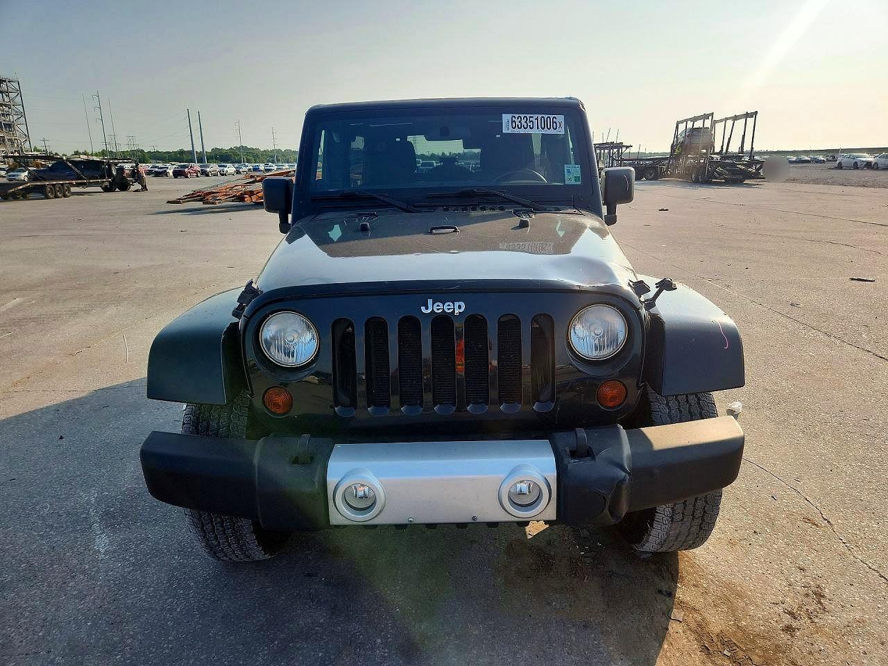 2011 Jeep Wrangler Unlimited Sahara Black vin: 1J4BA5H17BL533362