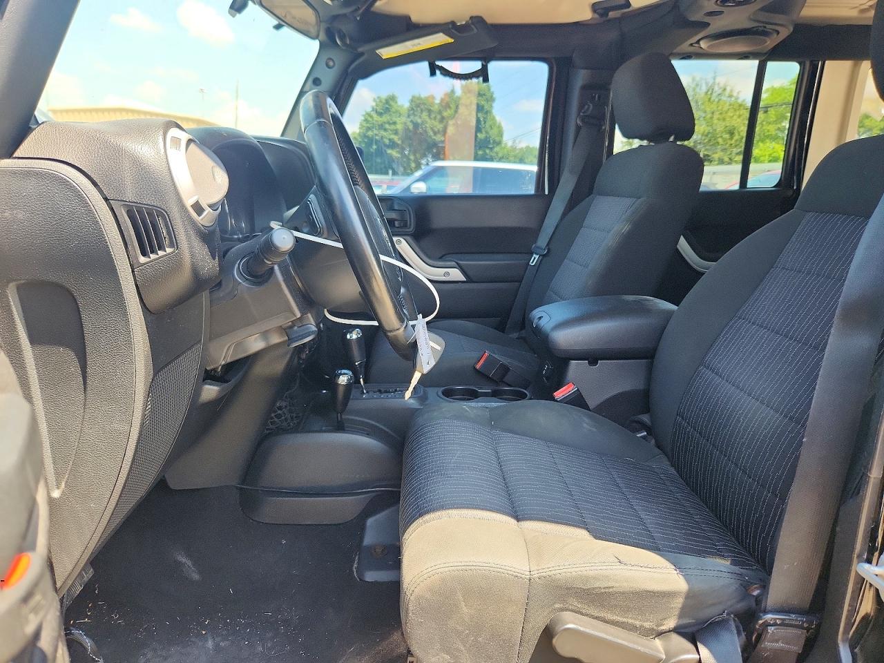 2011 Jeep Wrangler Unlimited Sahara Черный vin: 1J4BA5H17BL616158