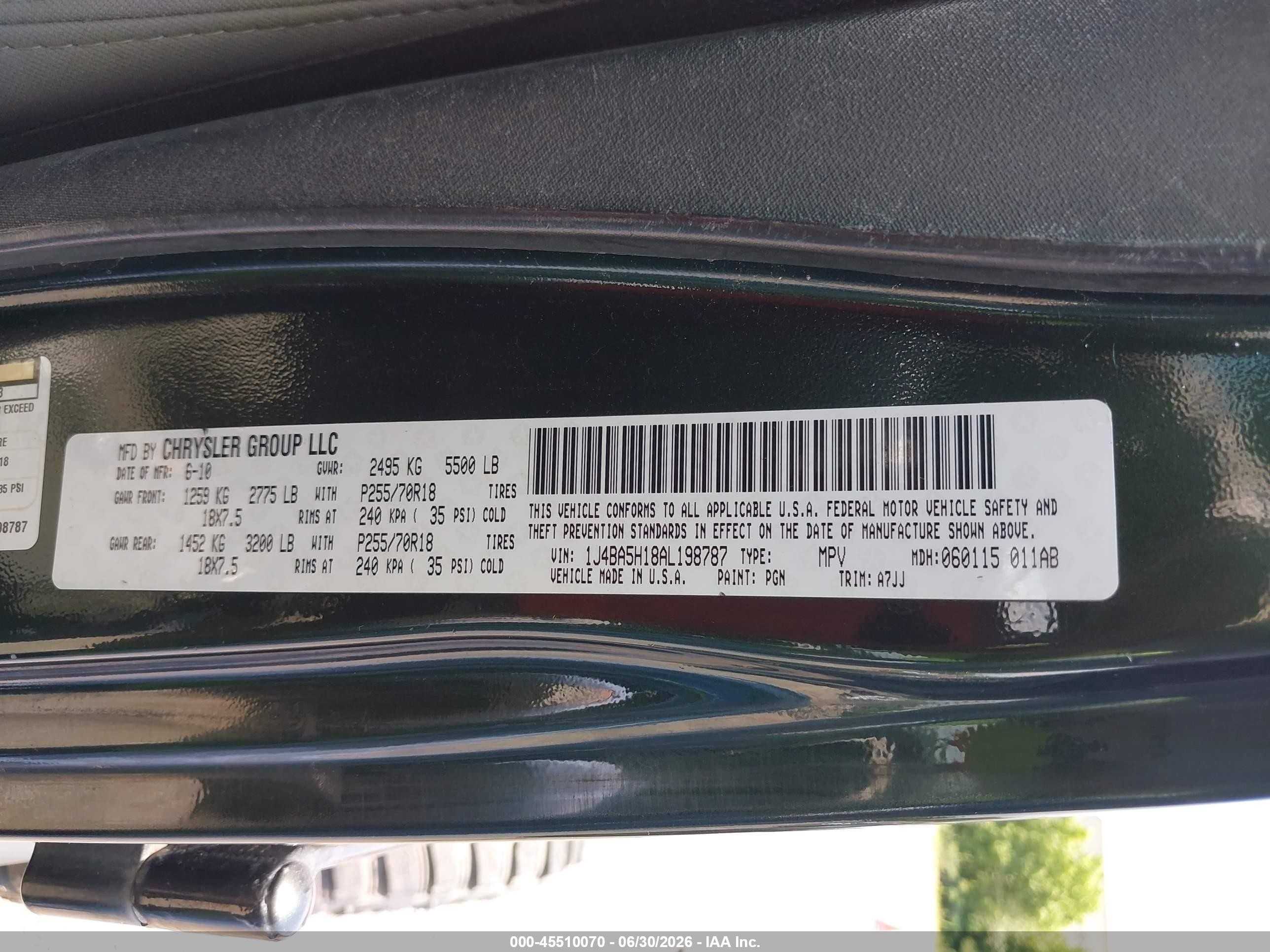 2010 Jeep Wrangler Unlimited Sahara Black vin: 1J4BA5H18AL198787