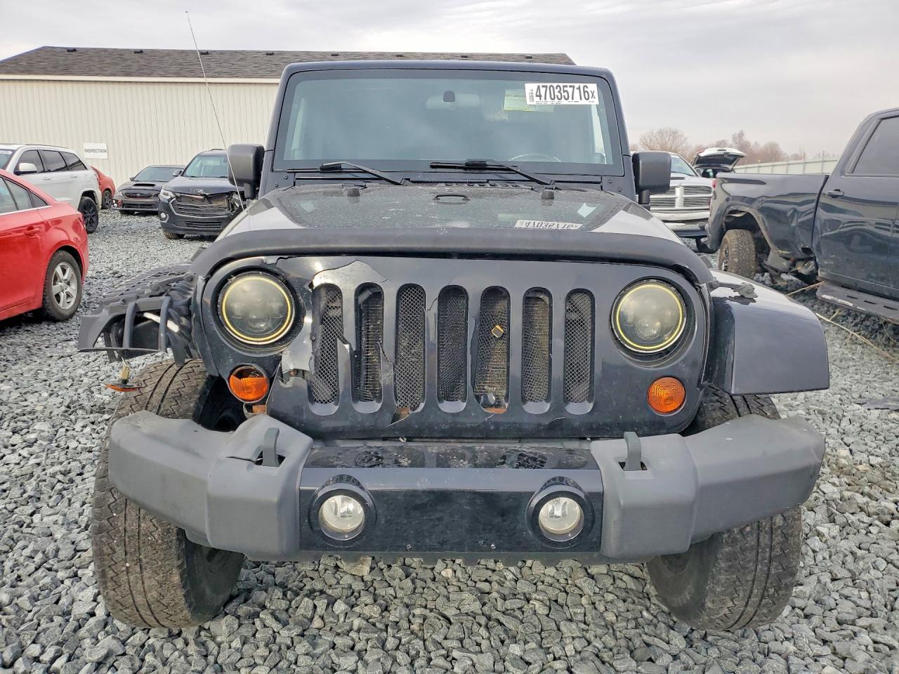 2010 Jeep Wrangler Unlimited Sahara Черный vin: 1J4BA5H18AL205673