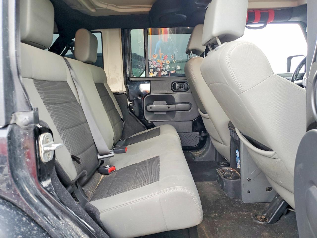 2010 Jeep Wrangler Unlimited Sahara Черный vin: 1J4BA5H18AL205673