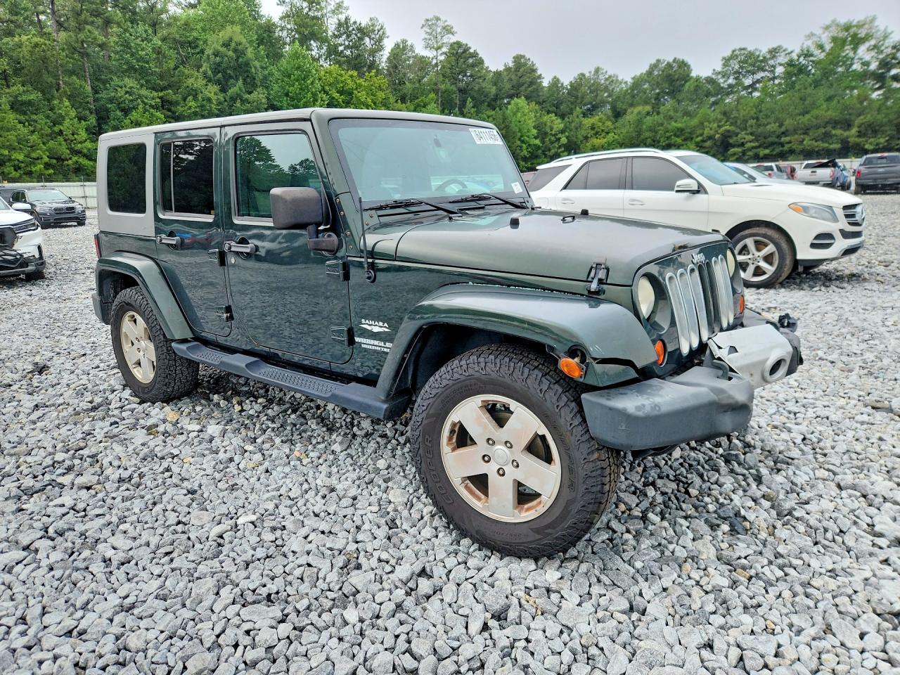 2010 Jeep Wrangler Unlimited Sahara Зеленый vin: 1J4BA5H19AL168939