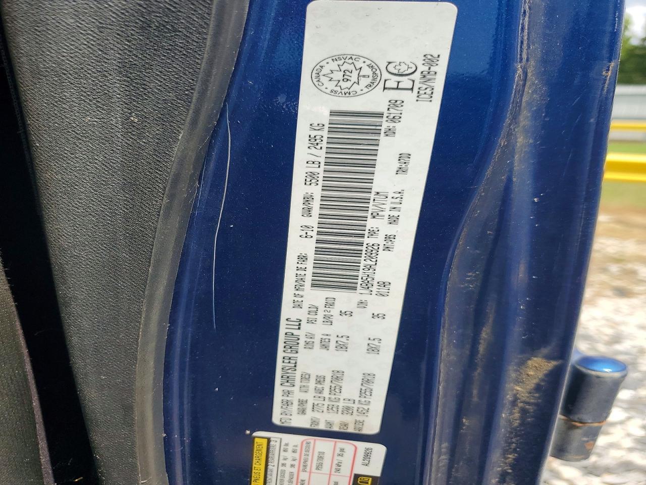 2010 Jeep Wrangler Unlimited Sahara Blue vin: 1J4BA5H19AL209926