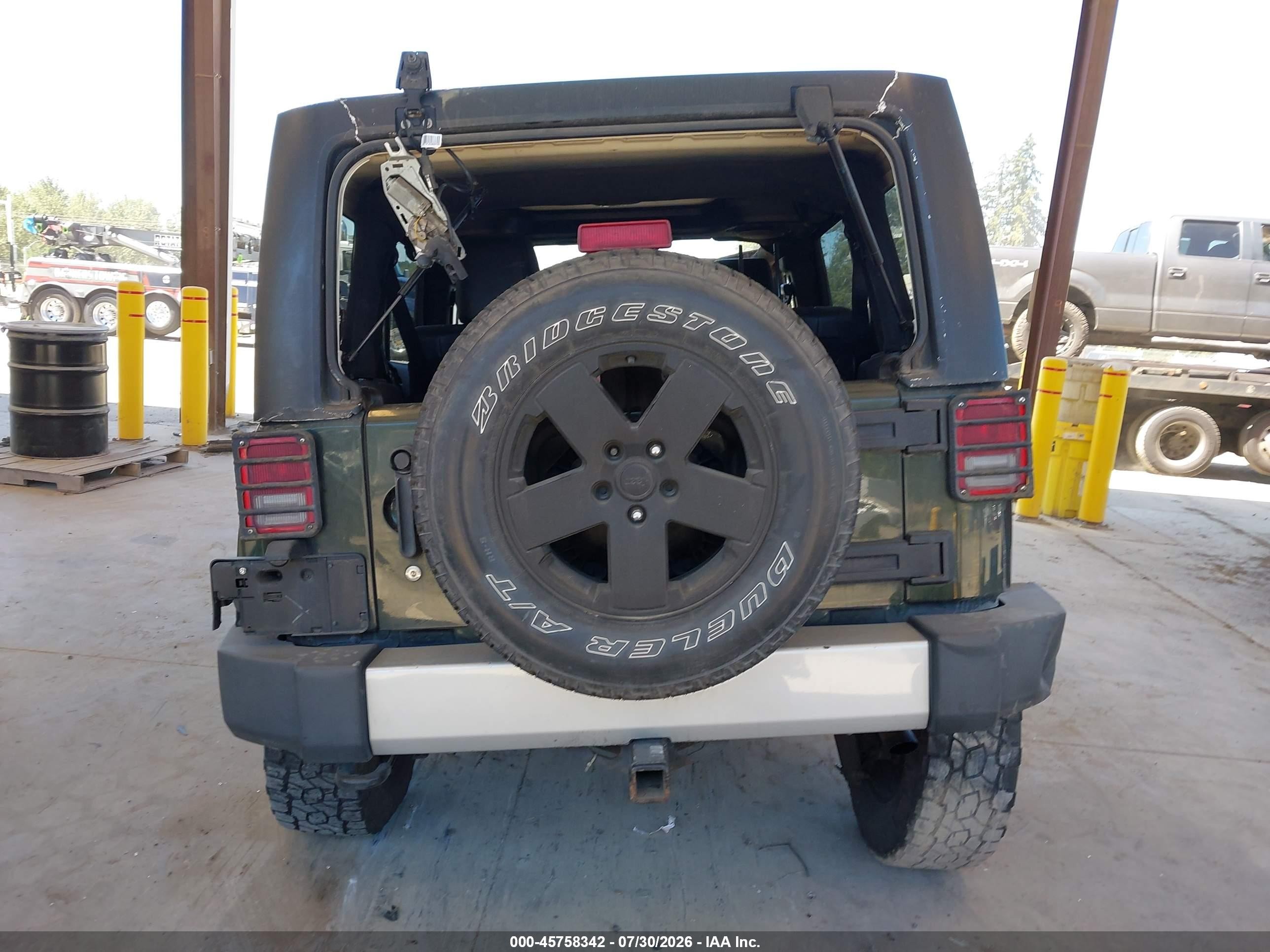 2011 Jeep Wrangler Unlimited Sahara Black vin: 1J4BA5H19BL518474